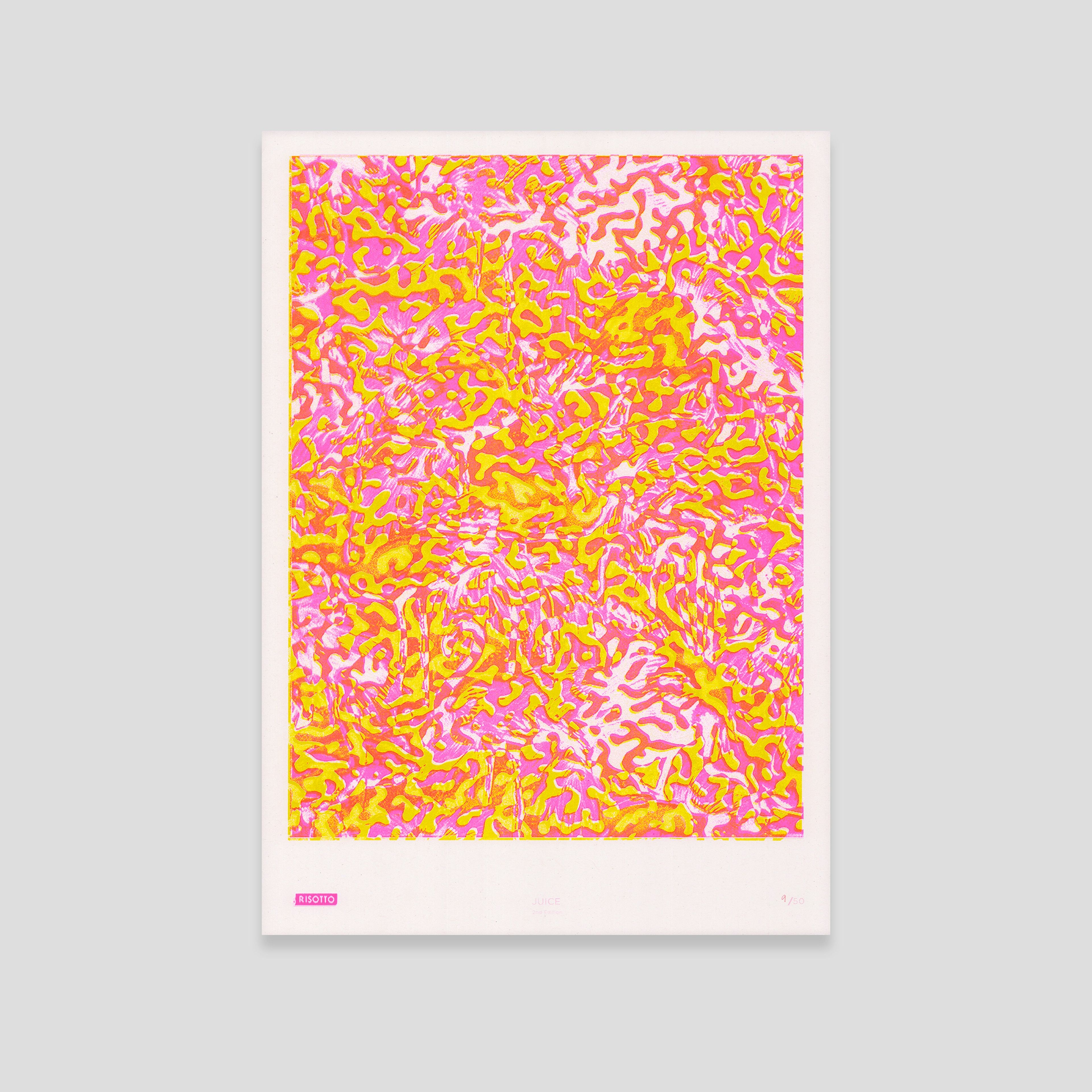Juice - Experiments Collection: Editioned A3 Print