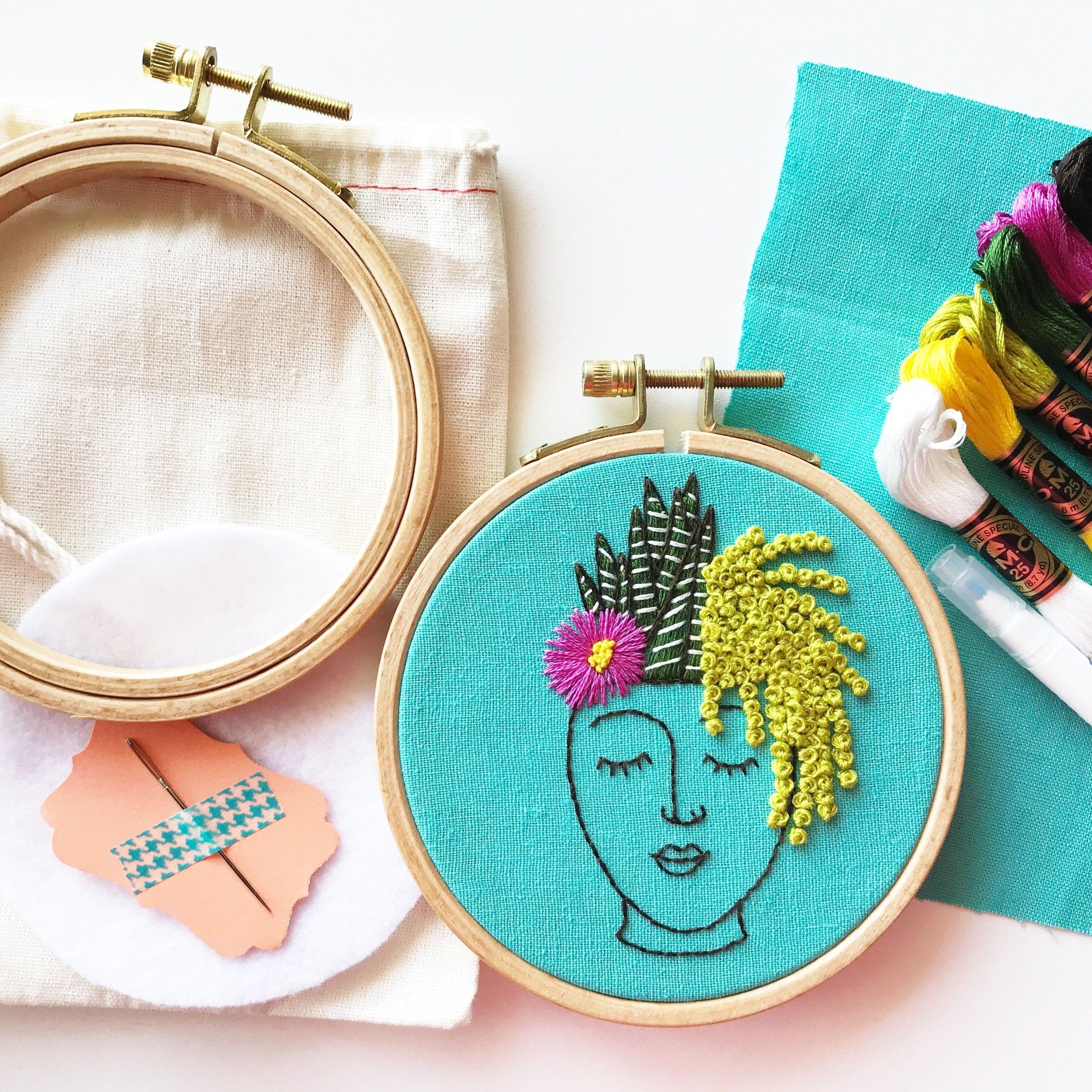 Zen Zoe: Beginner Embroidery Kit