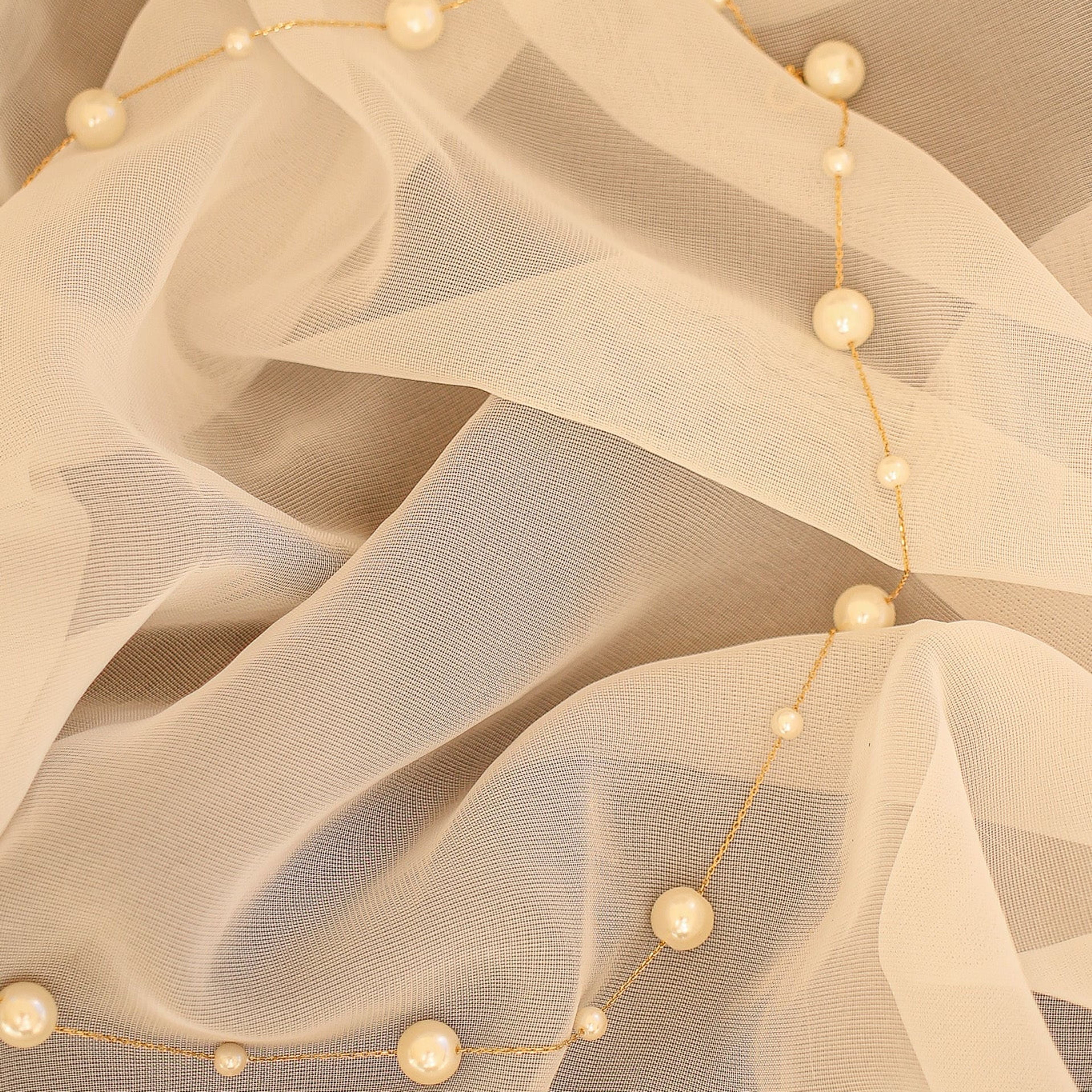 Sydney Convertible Necklace in Pearl