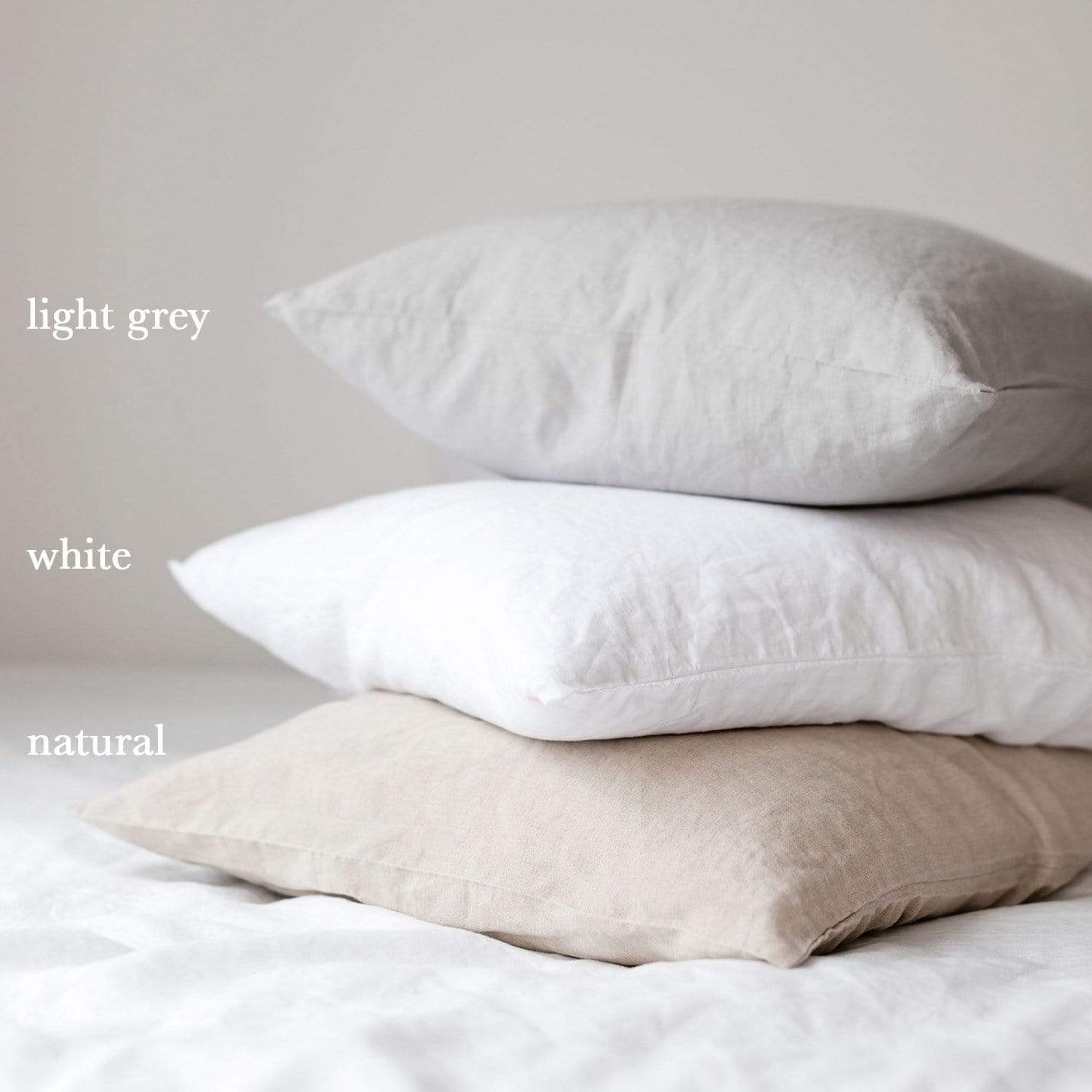 Smooth Simple Linen Pillowcase