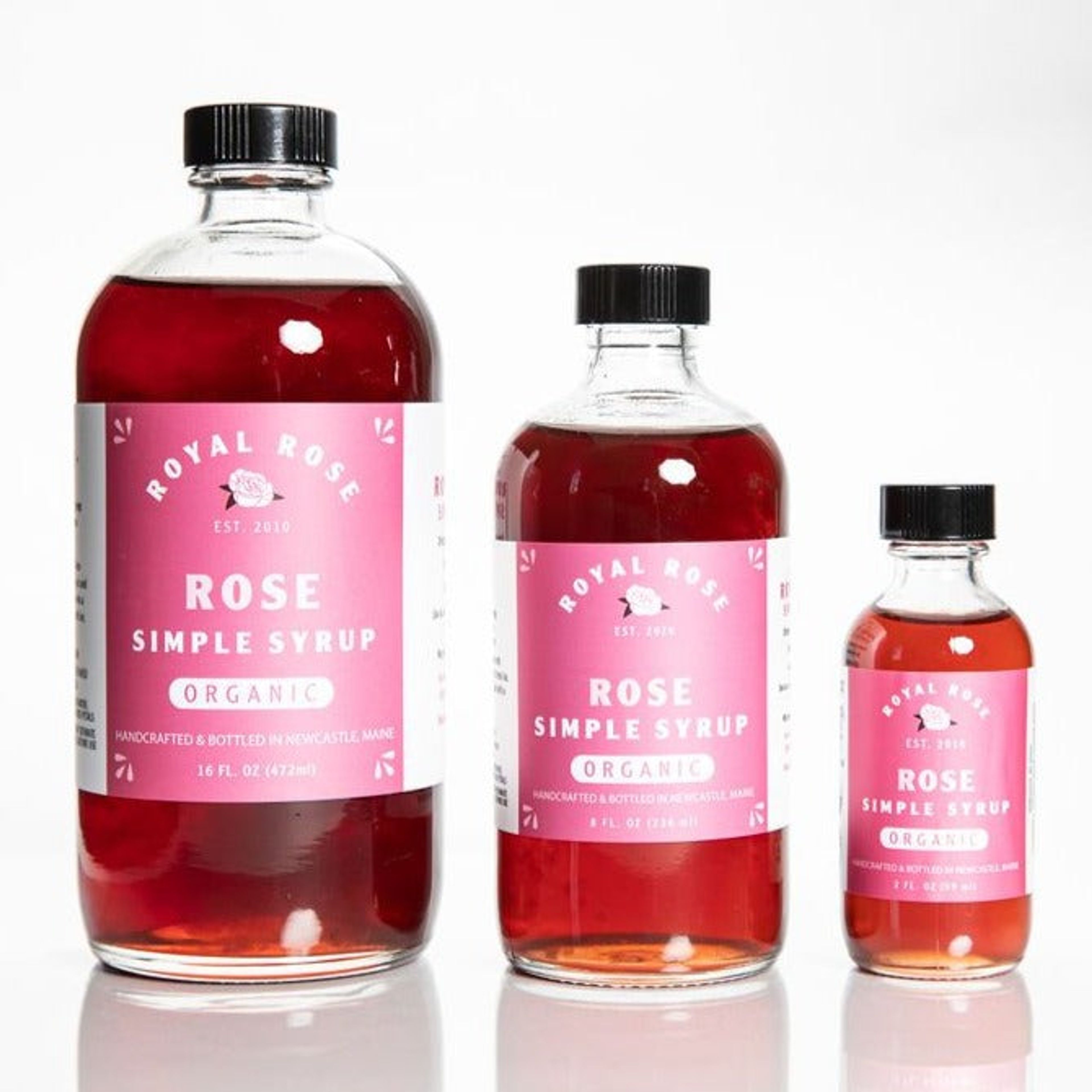 Rose Organic Simple Syrup