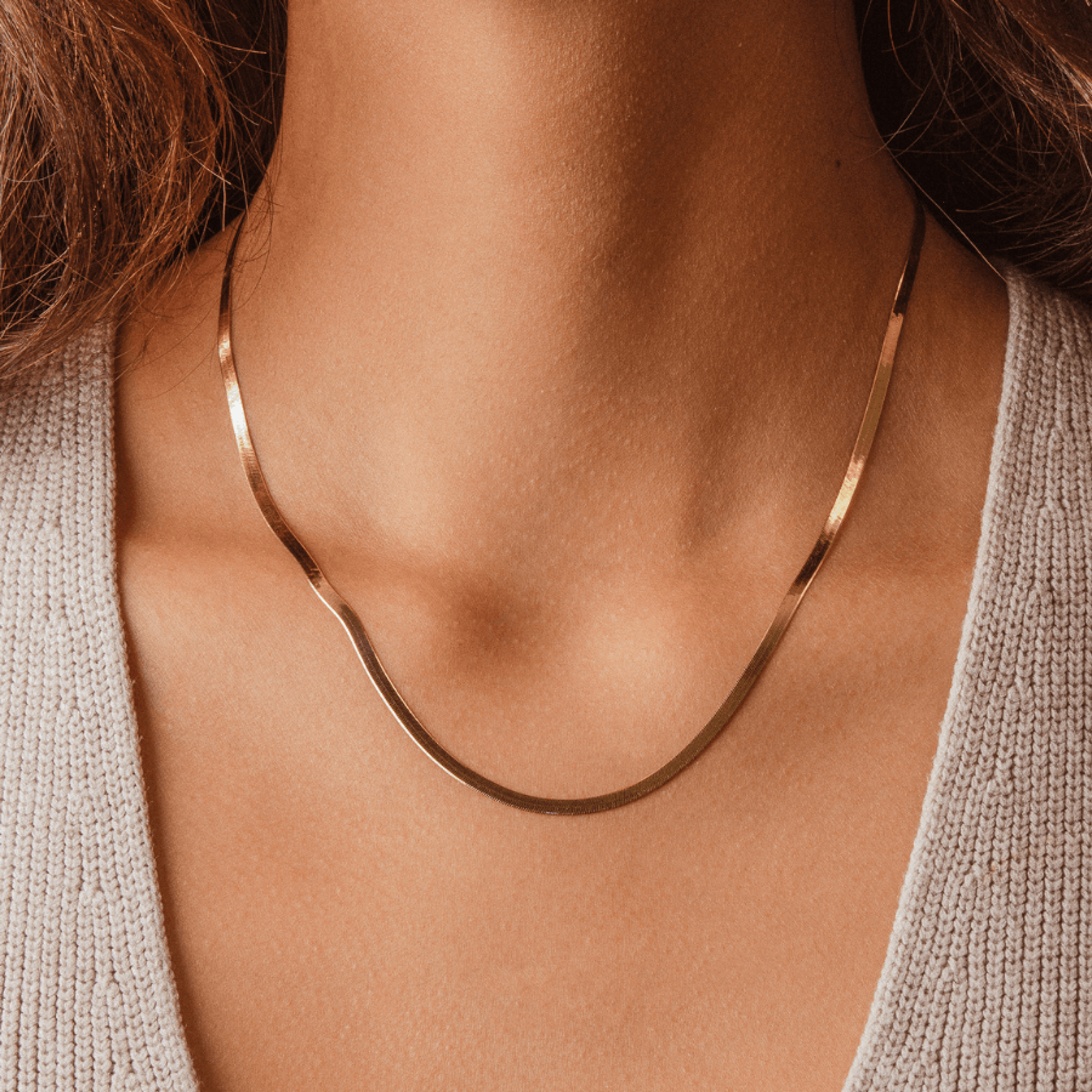 Silk Chain Necklace