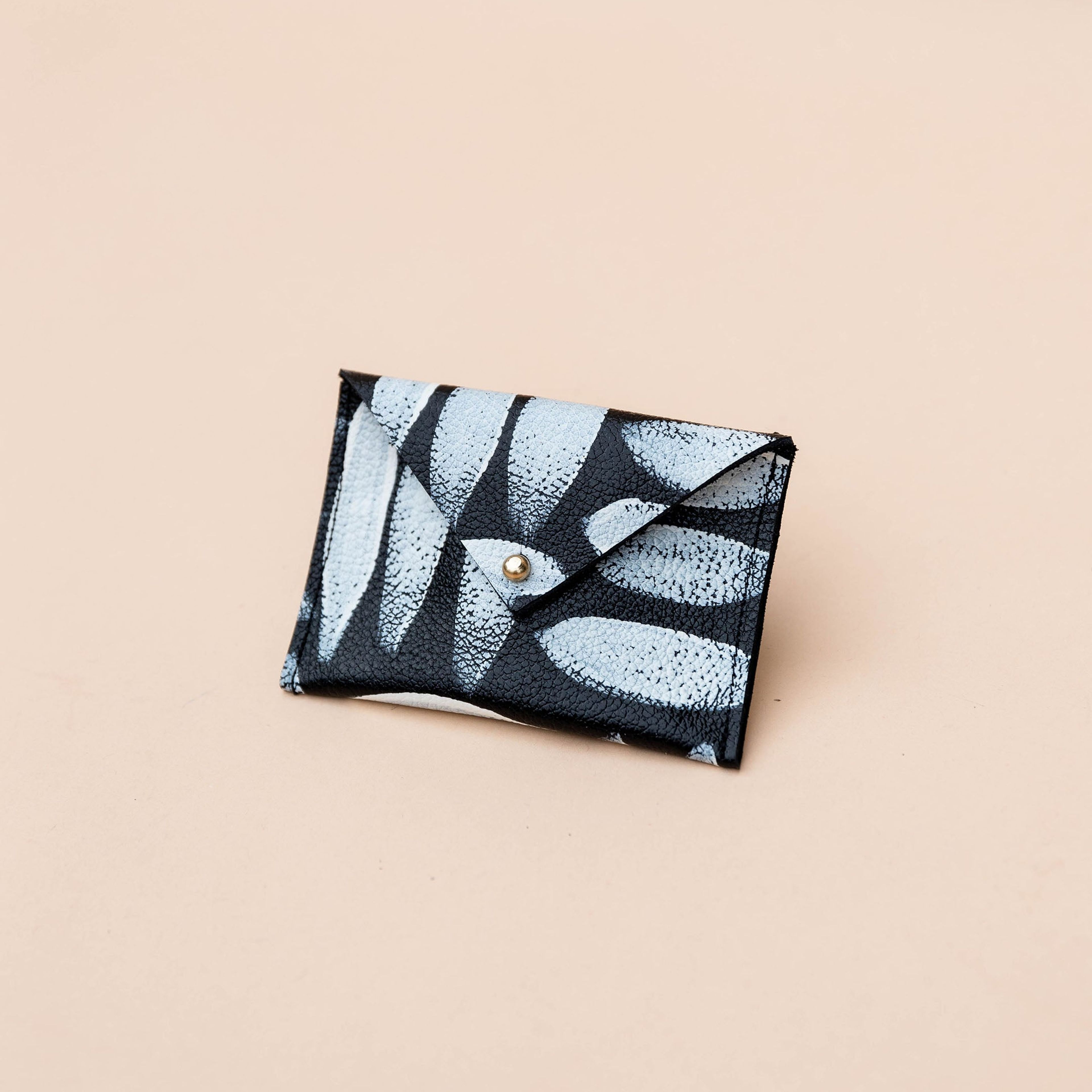 Leather Envelope Wallet - Omi Ebony