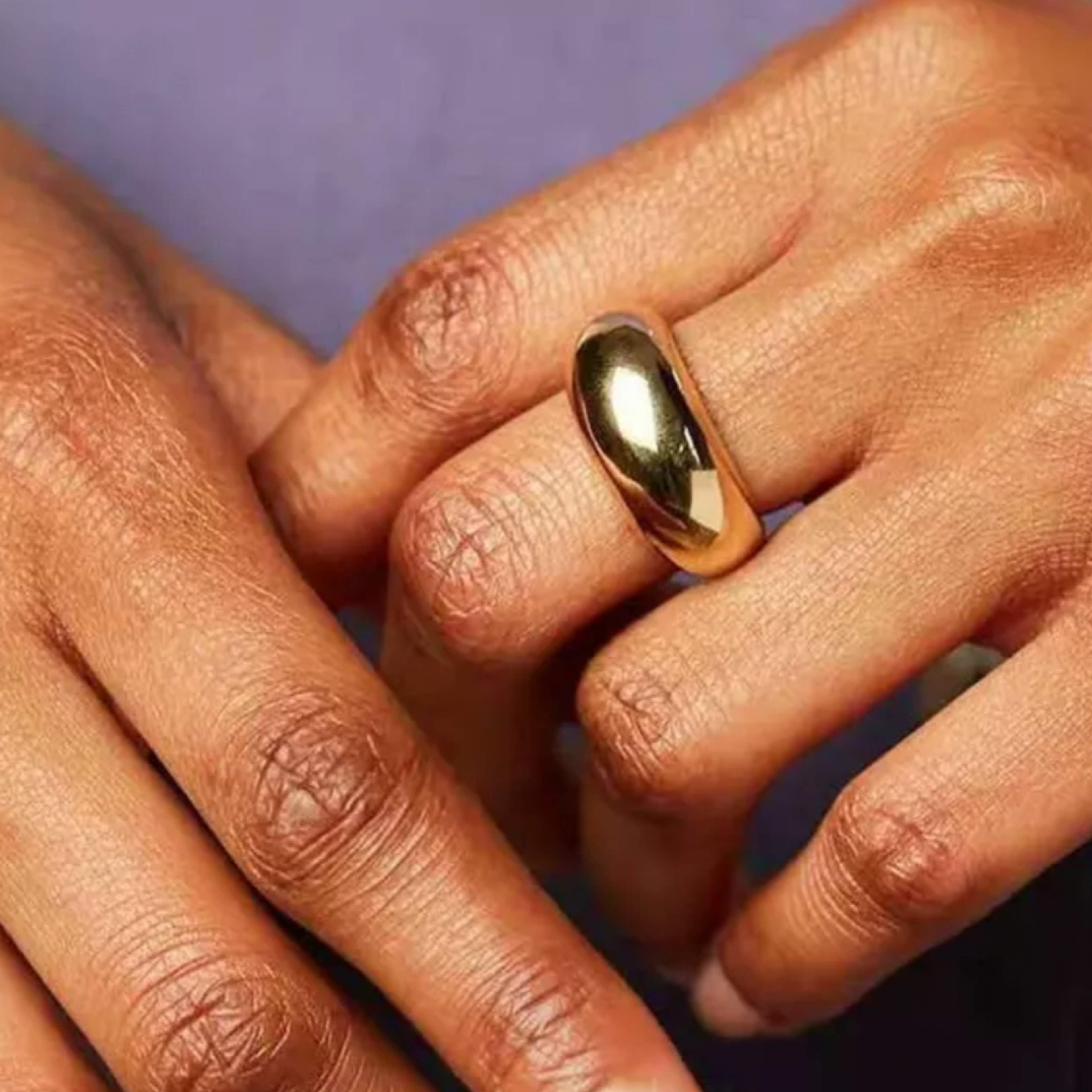 Golden Orb Ring