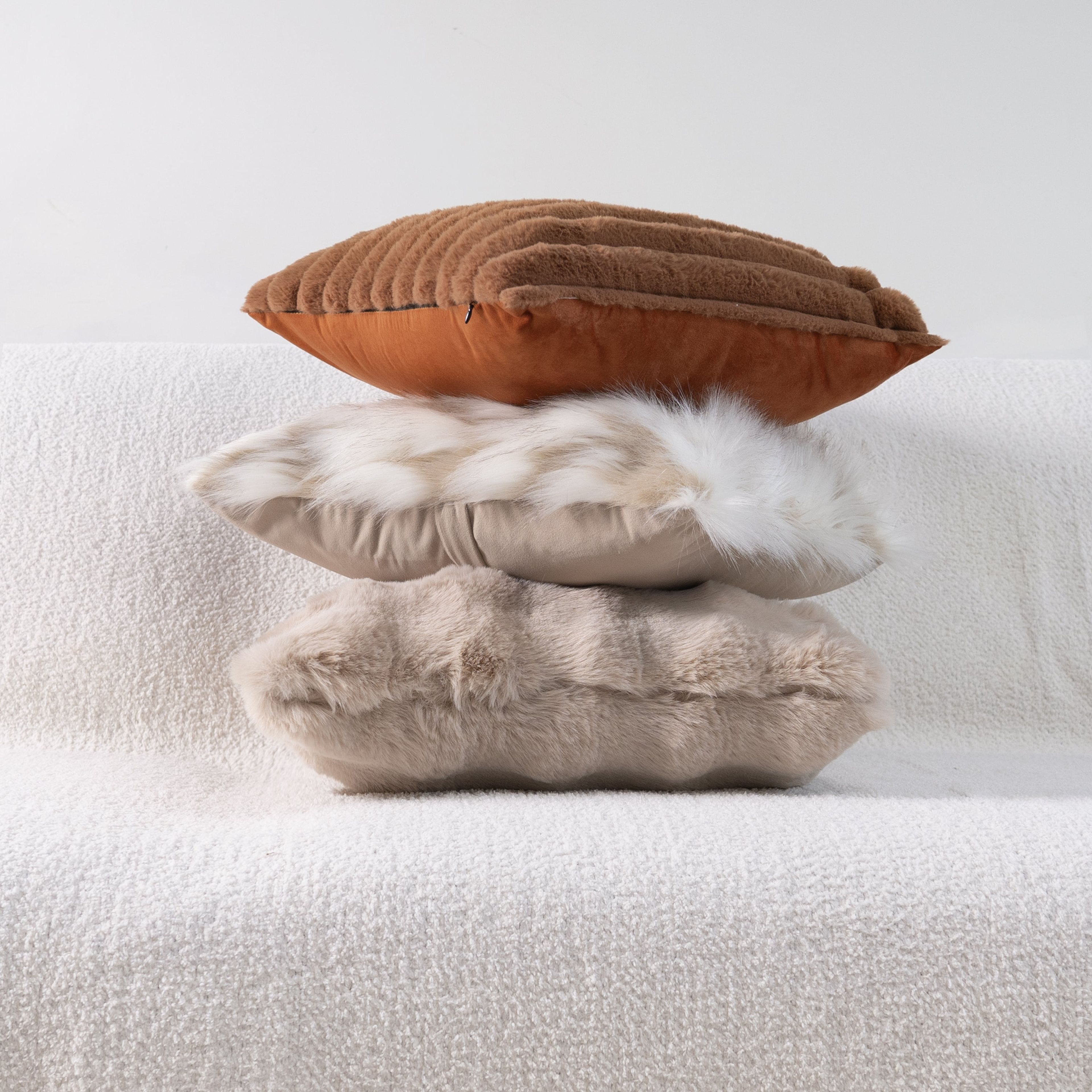 Faux Fur Pillow Cover Set - Bundle Saving