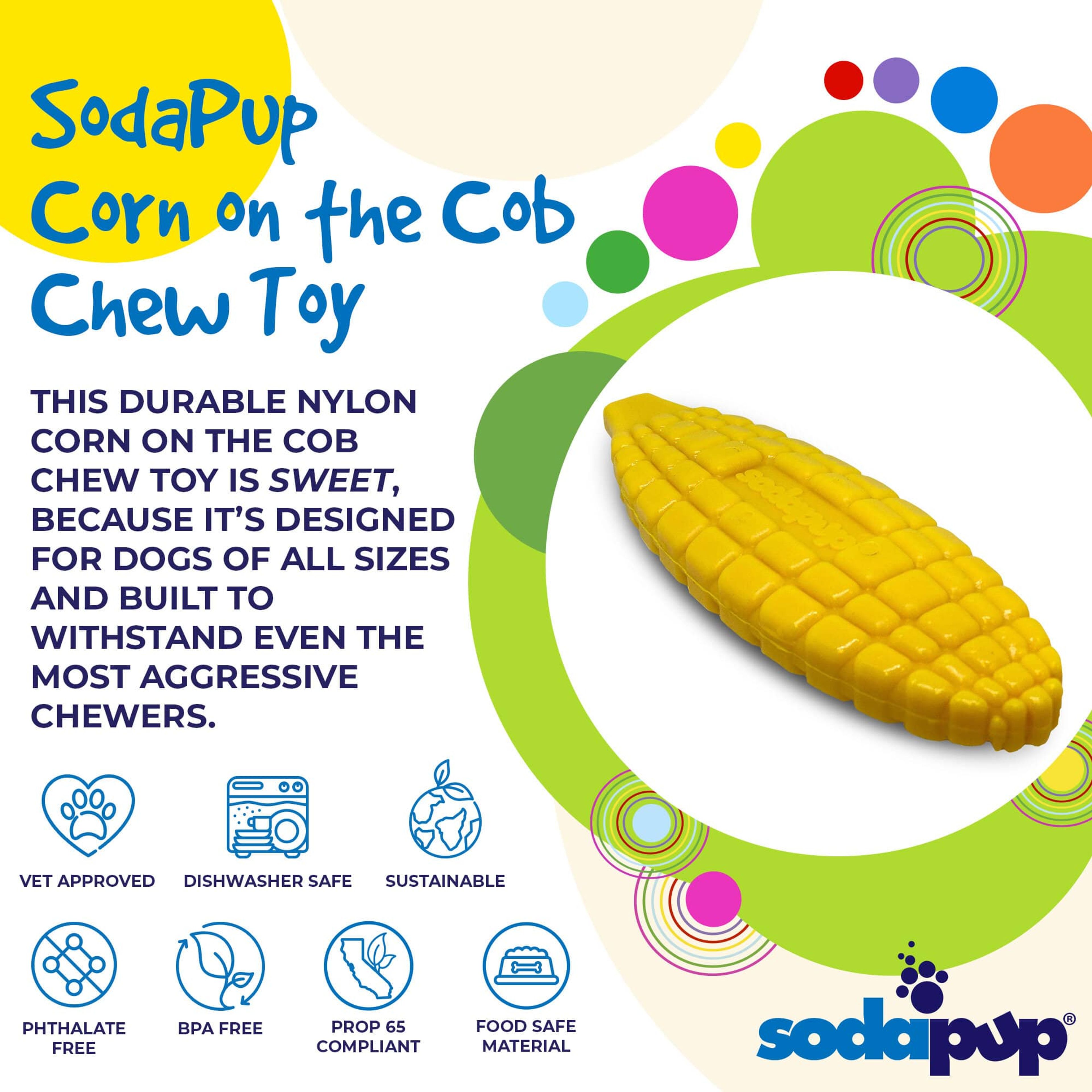 Corn on the Cob Ultra Durable Nylon Dog Chew Toy
