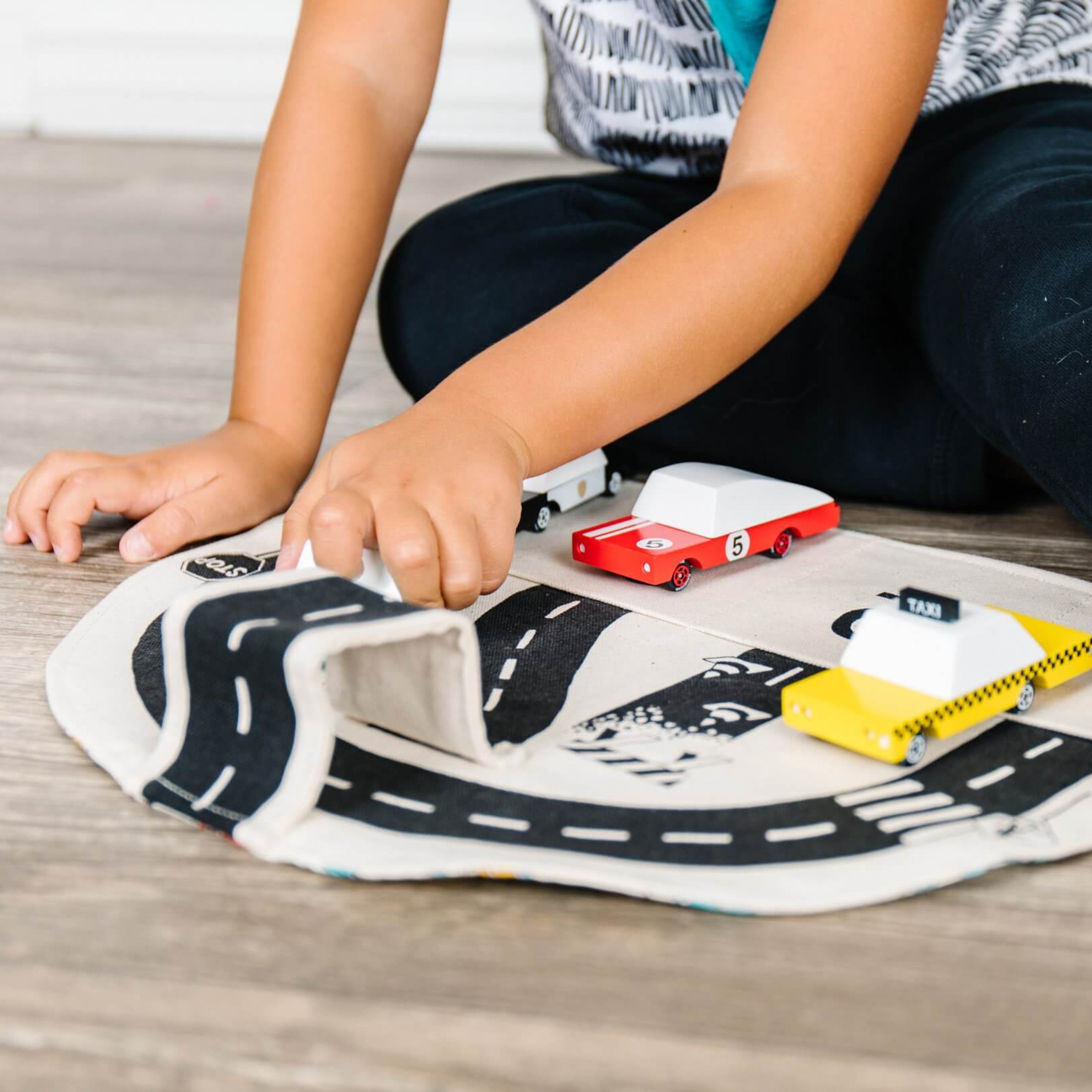 Car Play Mat: "The fun mat is so easy to travel with!"