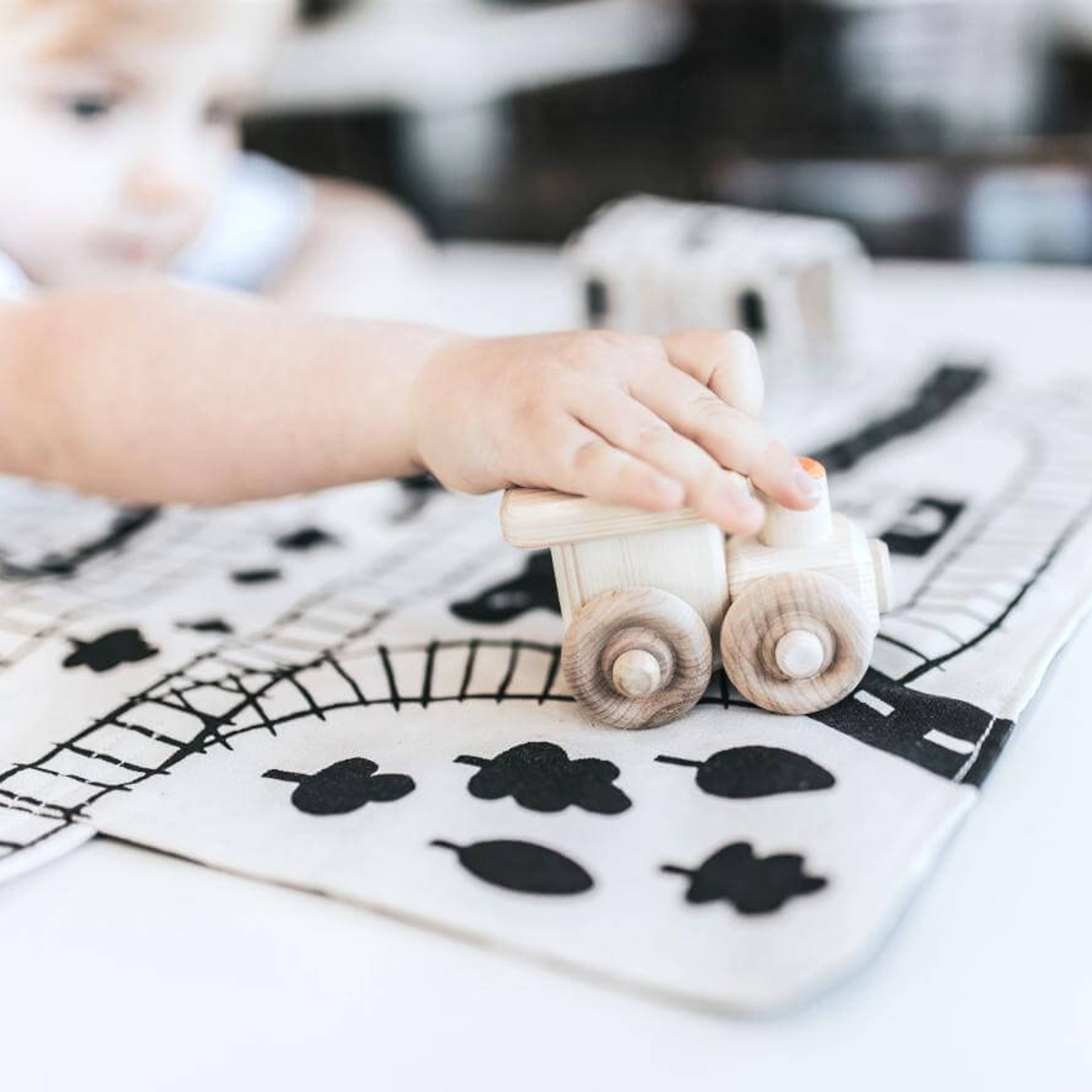 Train Play Mat: "Love it! Super cute for on the go play!"