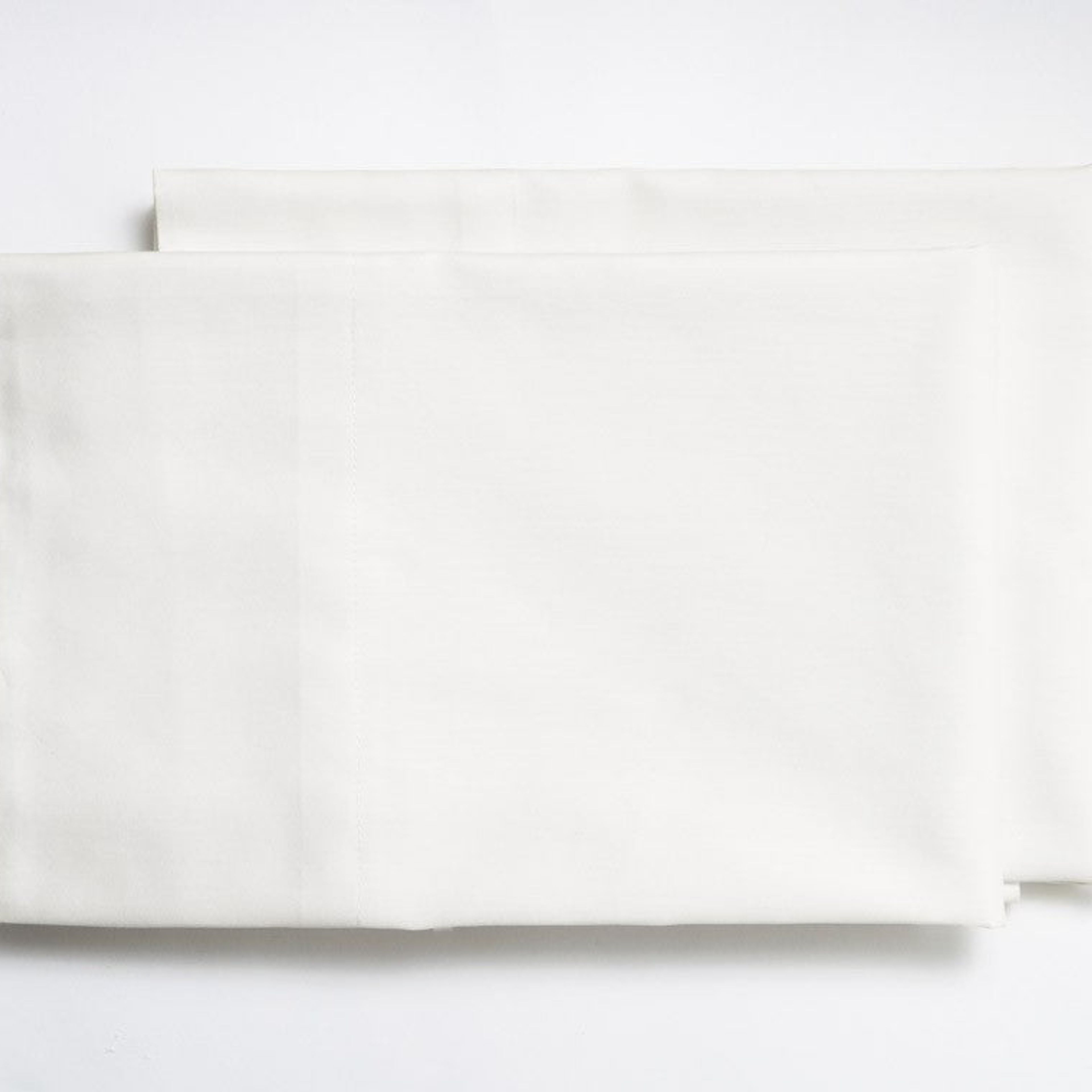 Organic Sateen Cotton Classic Pillowcase, Set of 2