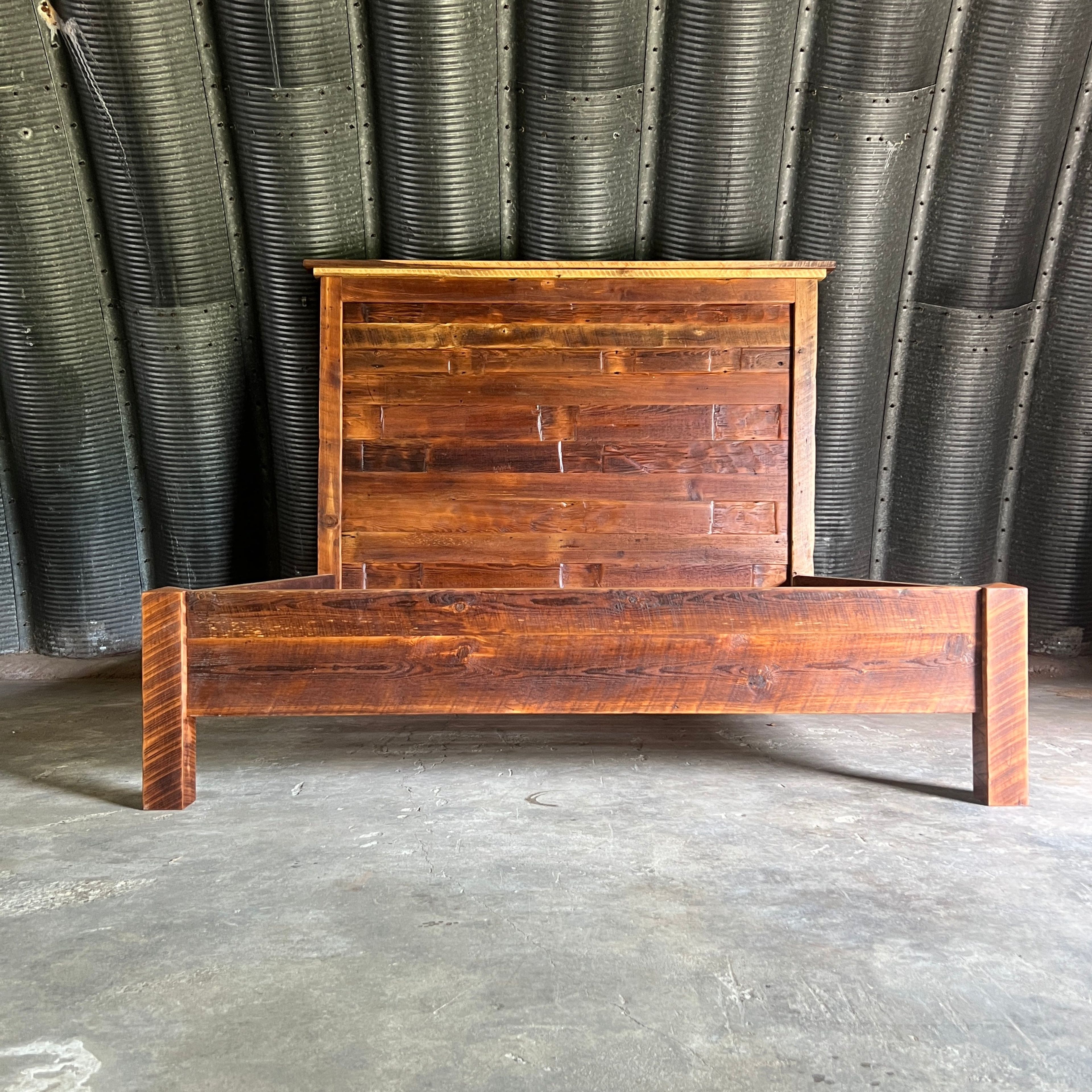 Reclaimed Wood Bed