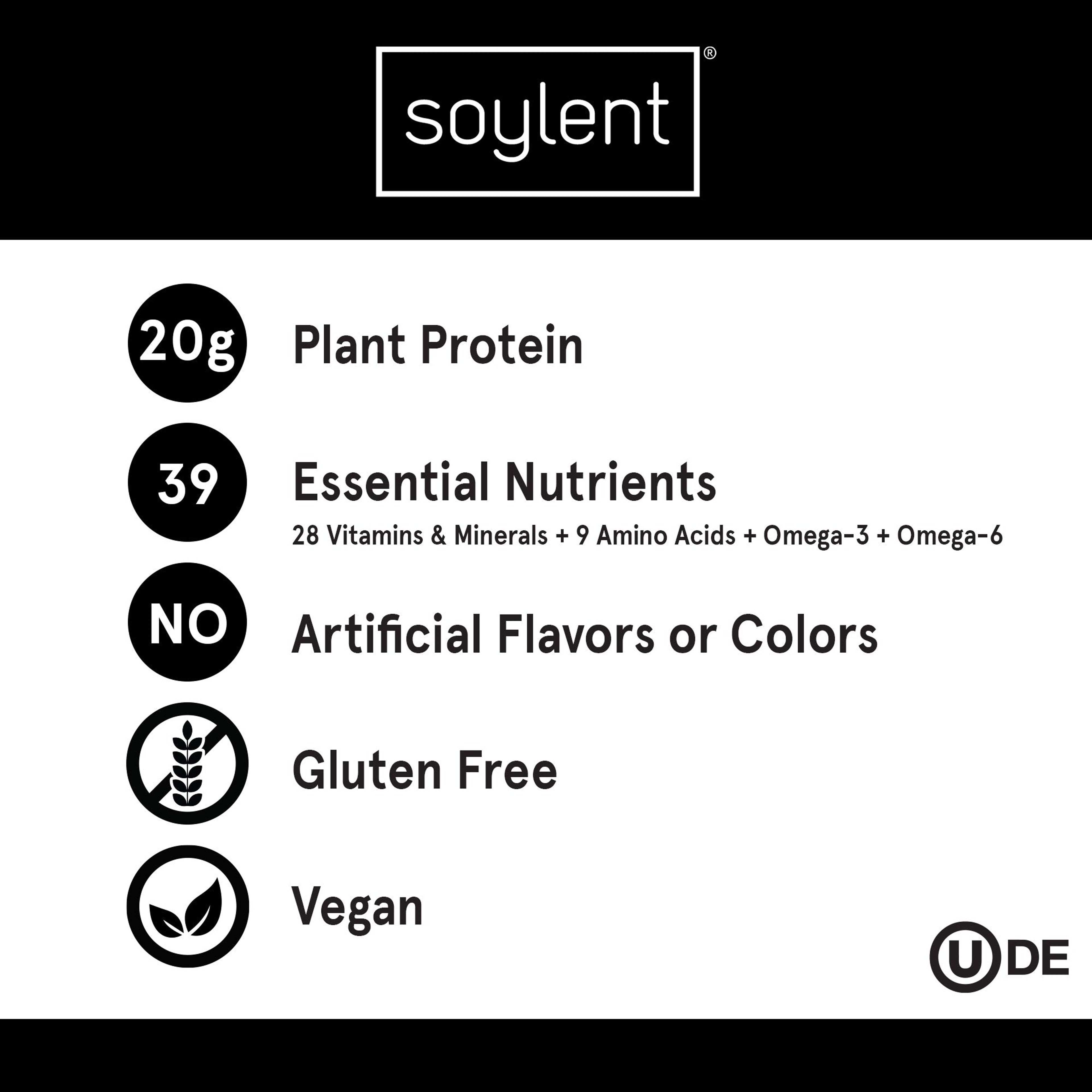 Soylent complete meal mint chocolate - prepaid 6 month
