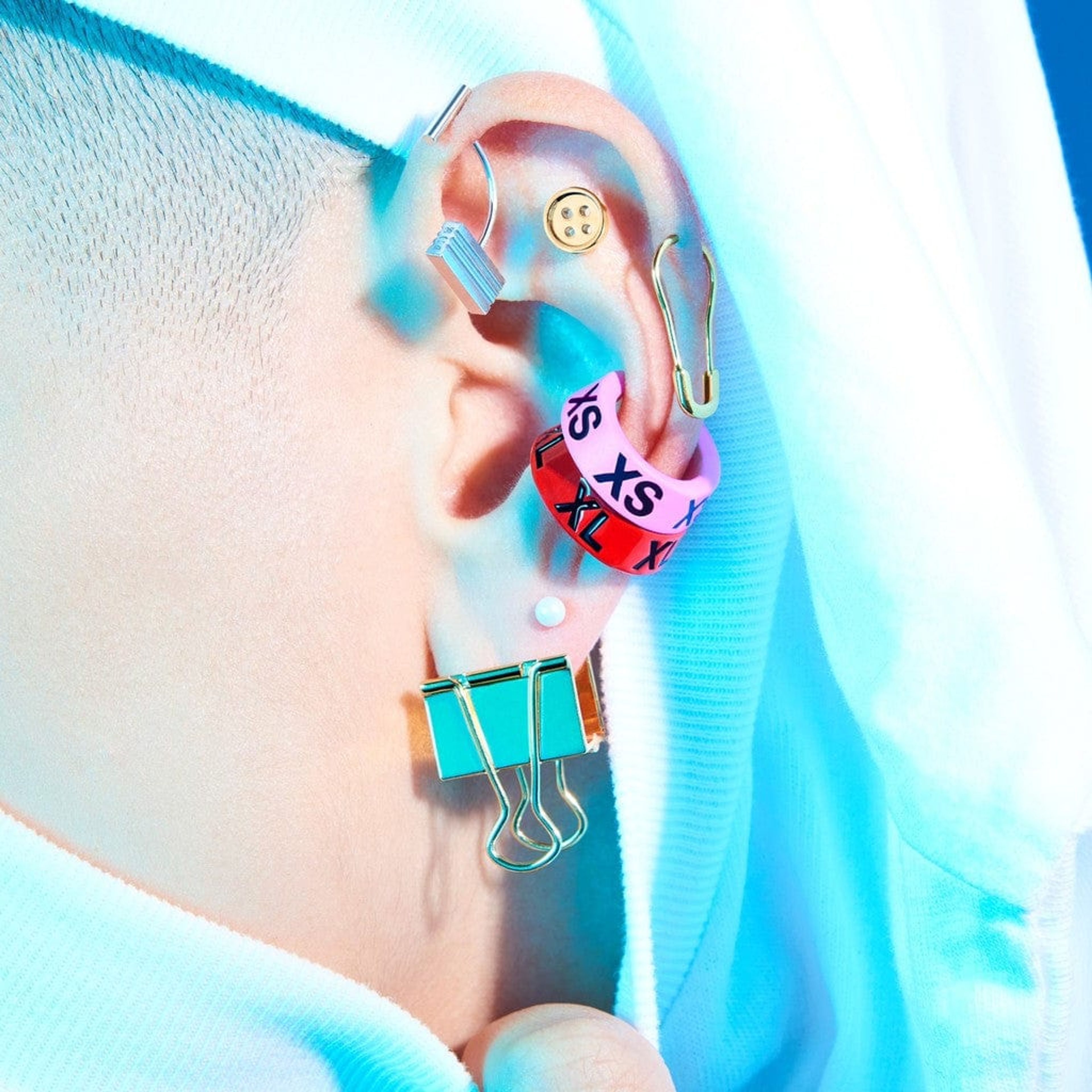 T-Tag Earring