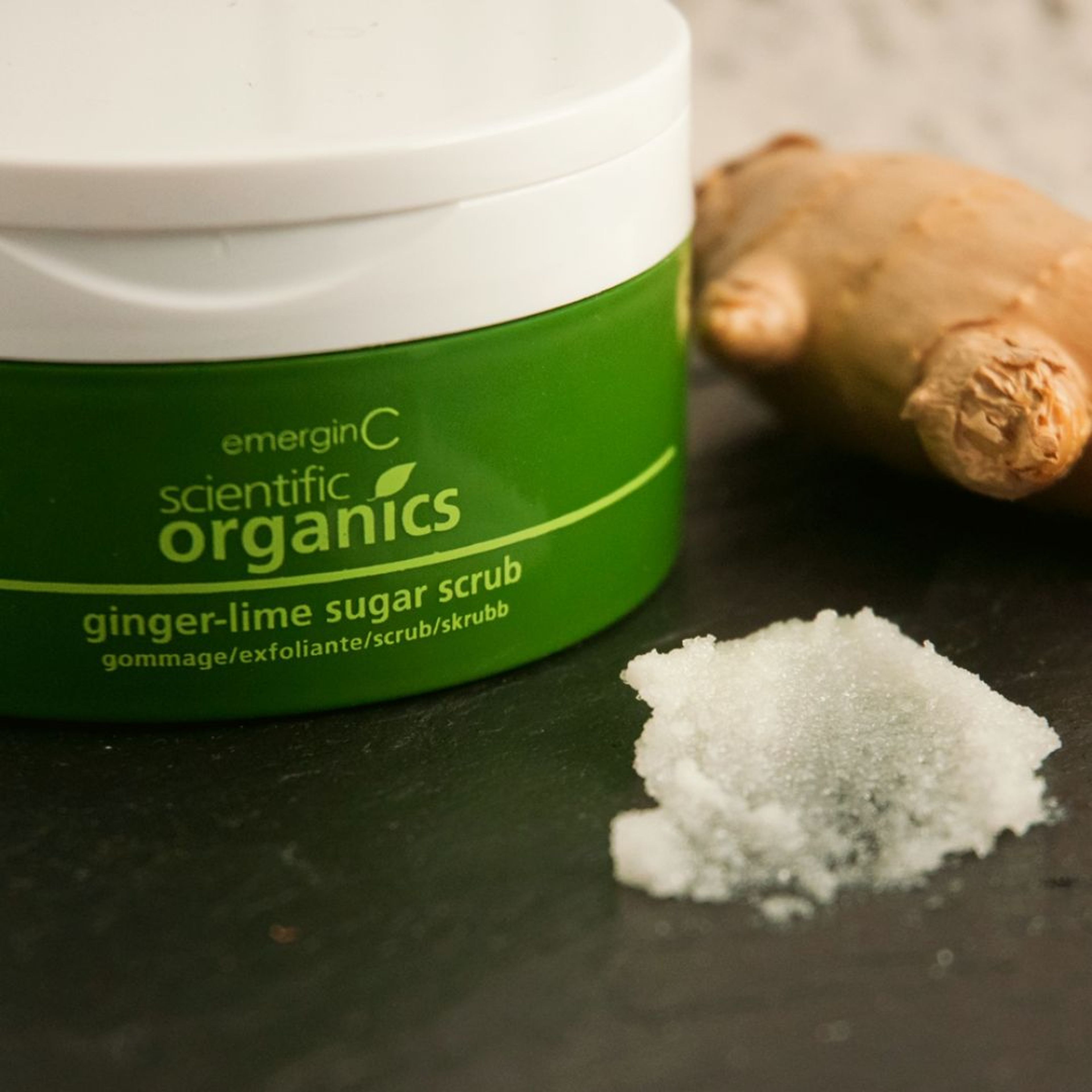 Scientific Organics Ginger-Lime Sugar Scrub 189.9g