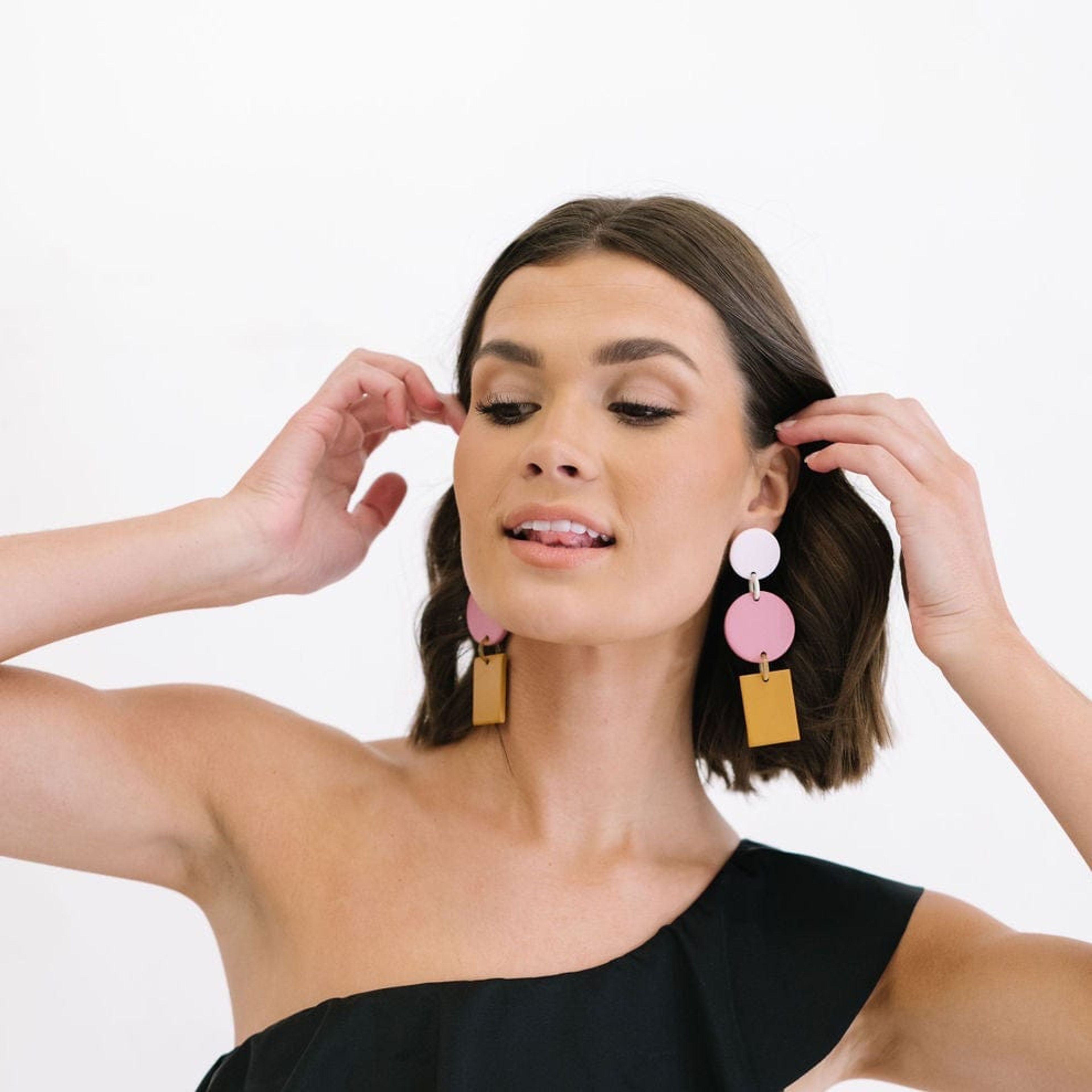 Pink Harbor Earrings