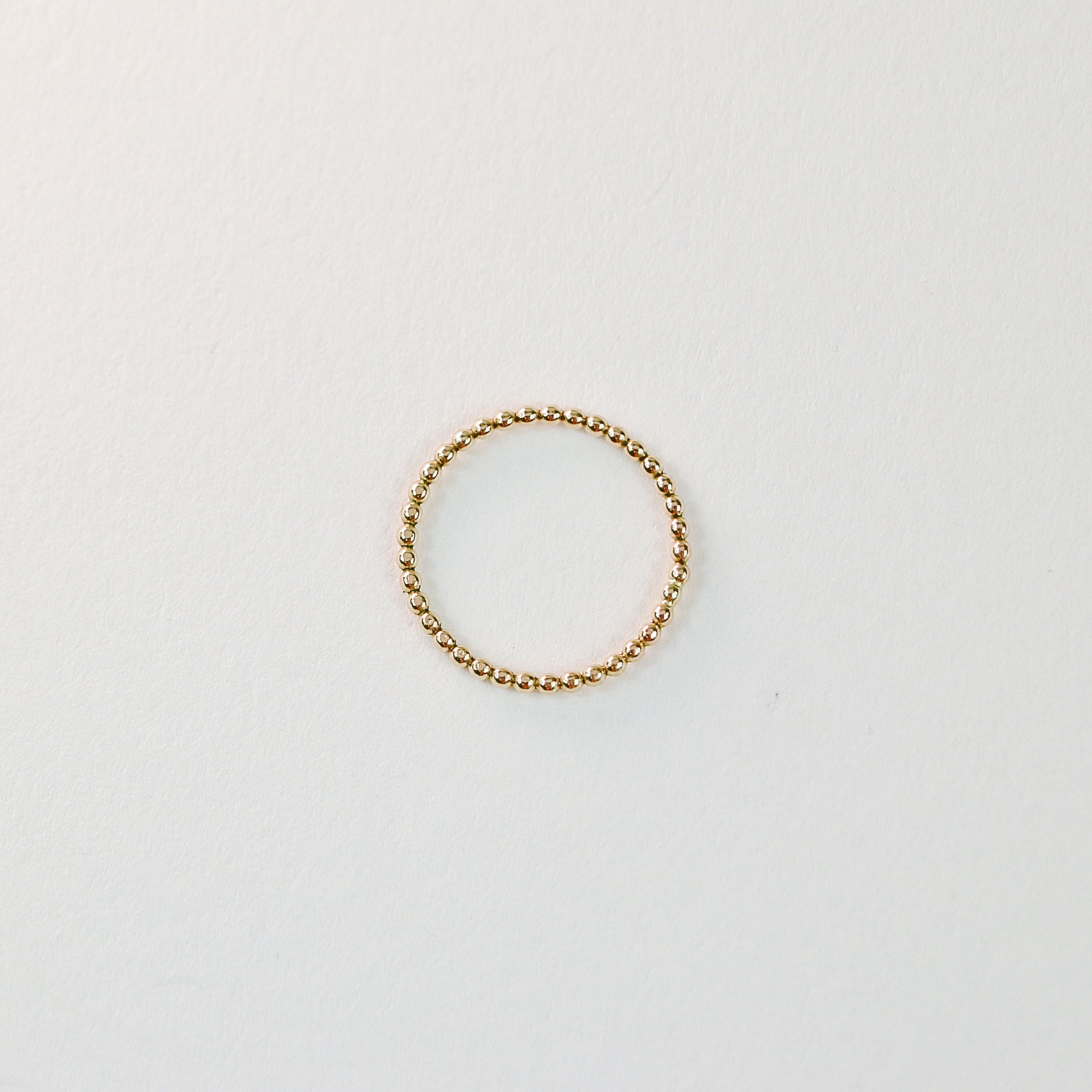 Mini Beaded Ring