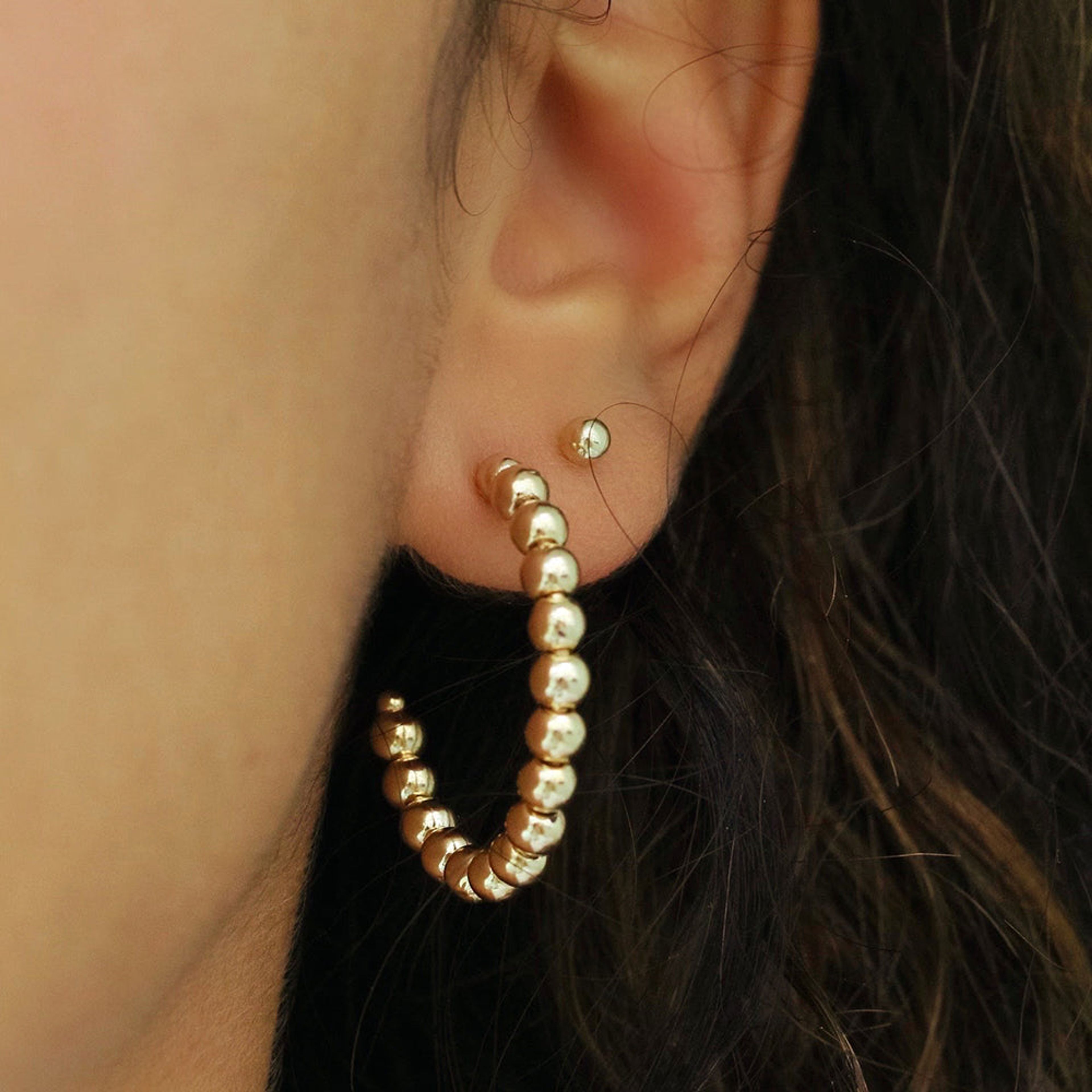 Glimmer of Hoop Earrings (small)