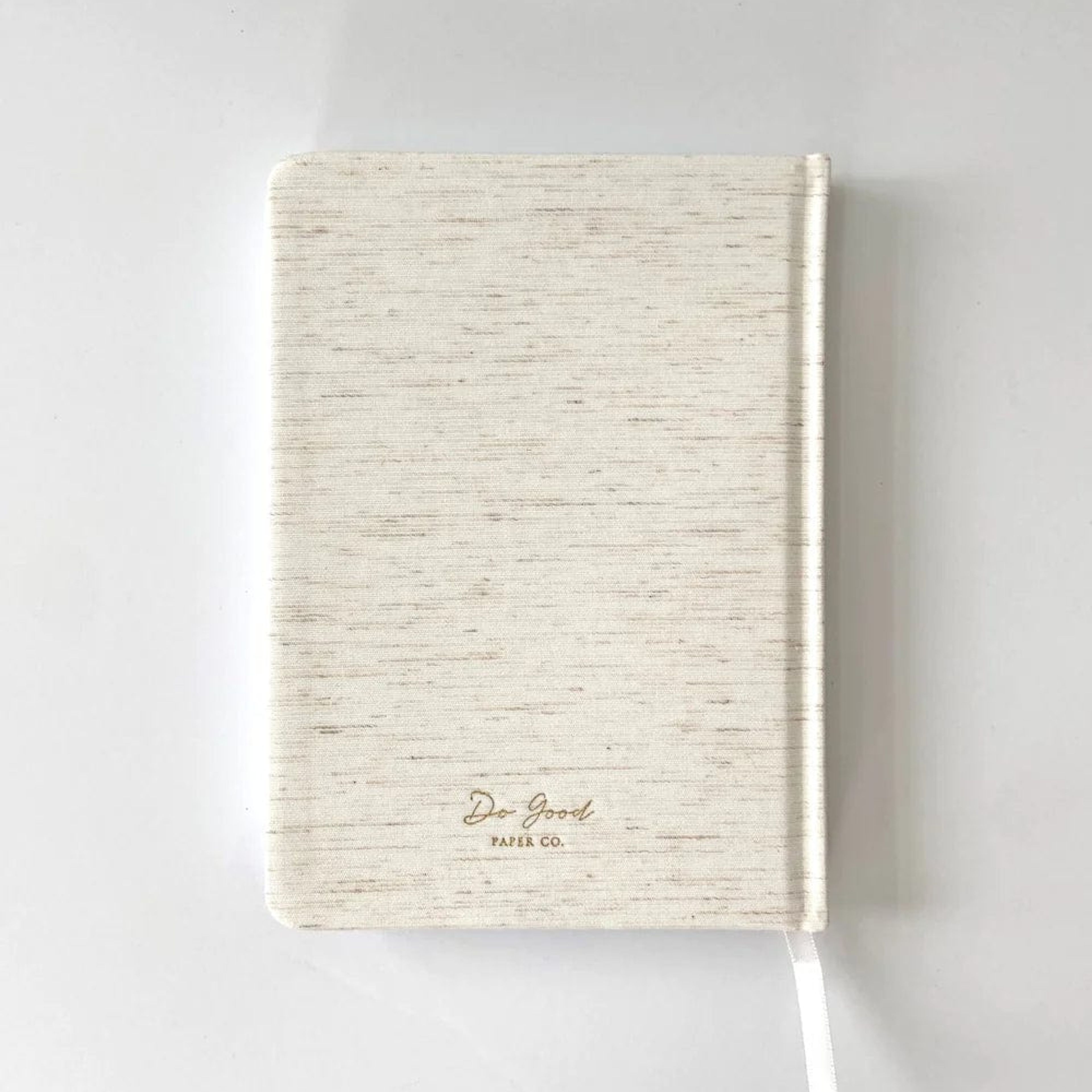 Small Linens Diary by Do Good Paper CO.