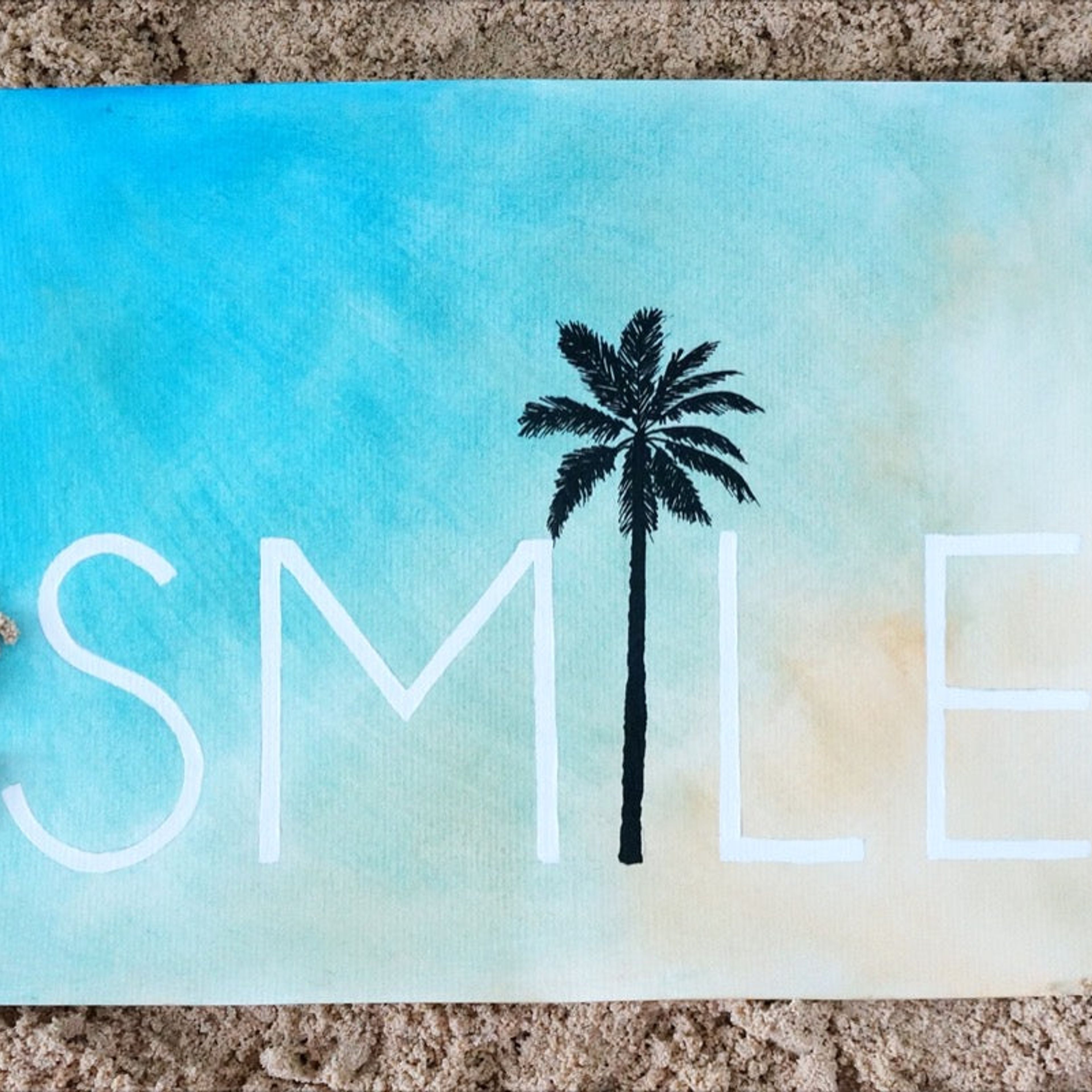 Smile Palm - Art Print
