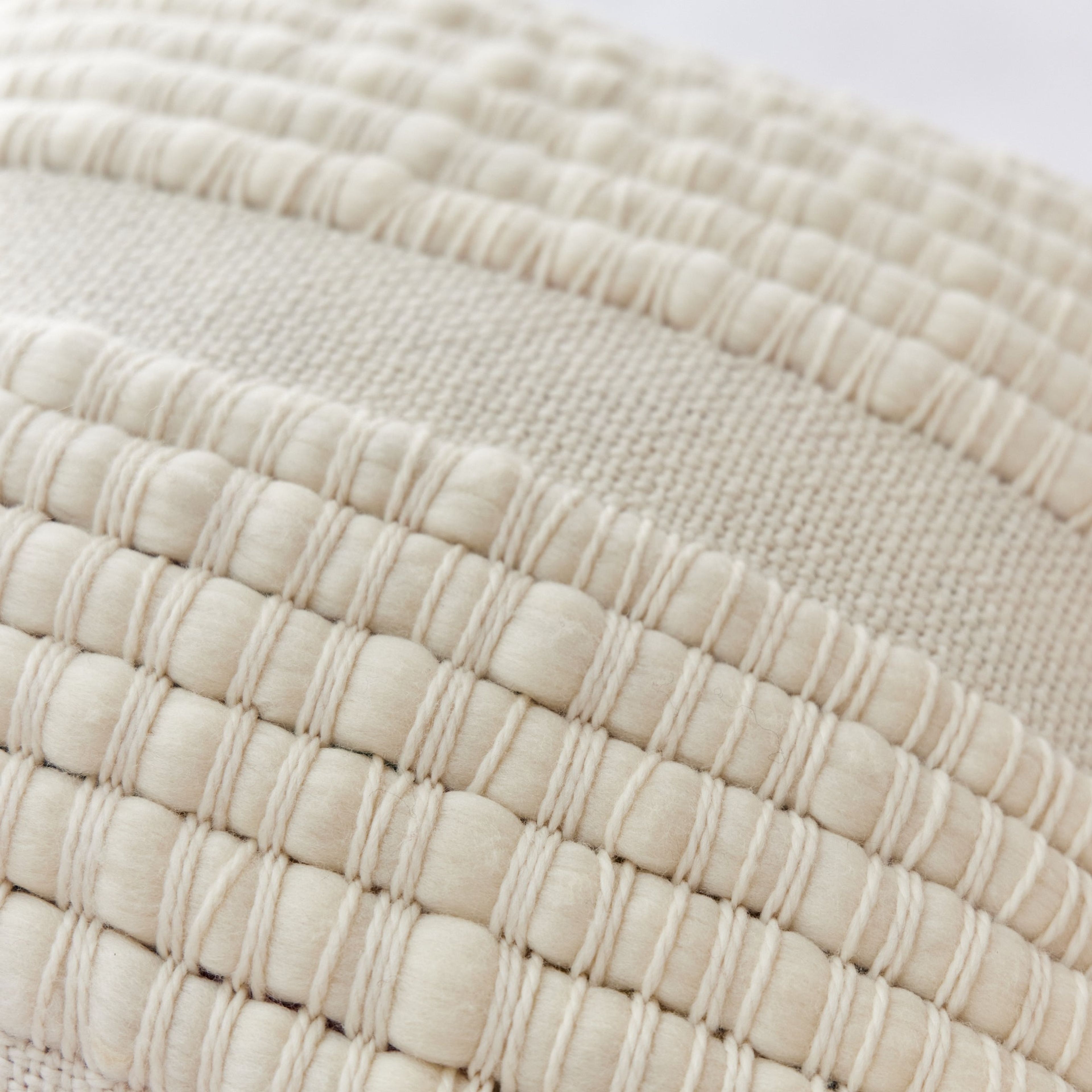 Chunky Cushion Cover Off White AIRE