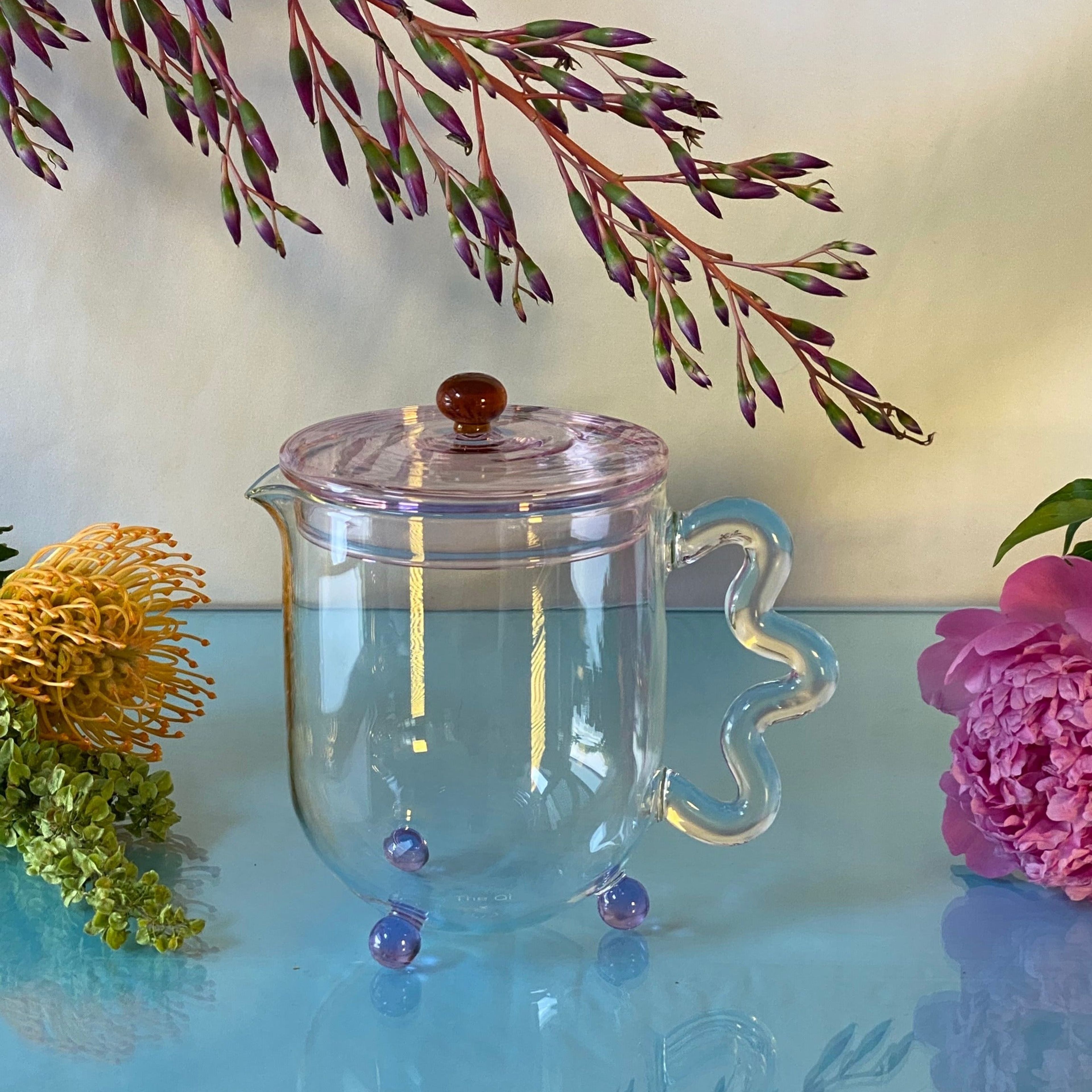 Bloom glass teapot (The Qi x SLJ)