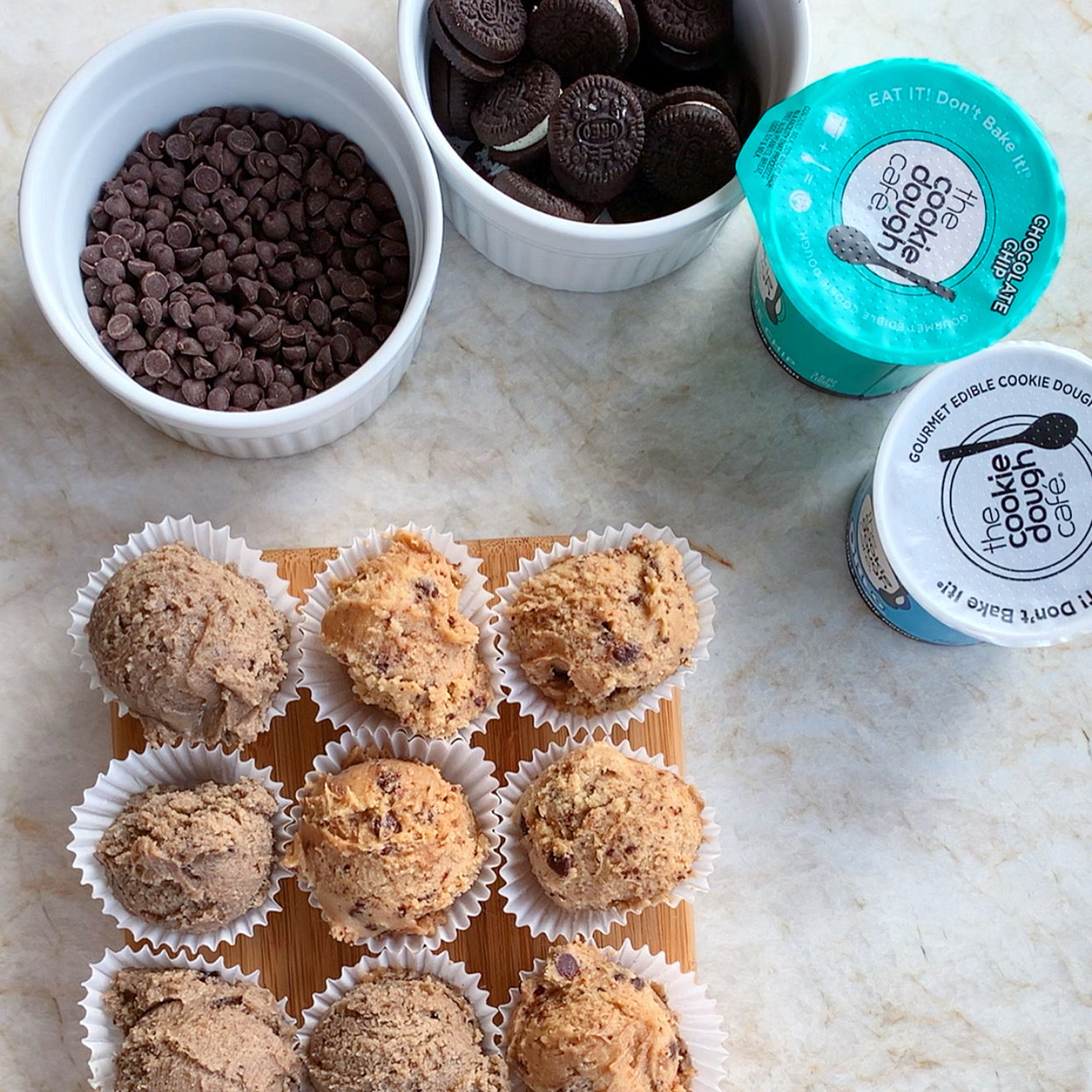 8-Pack Chocolate Chip Mini Cups-FREE SHIPPING