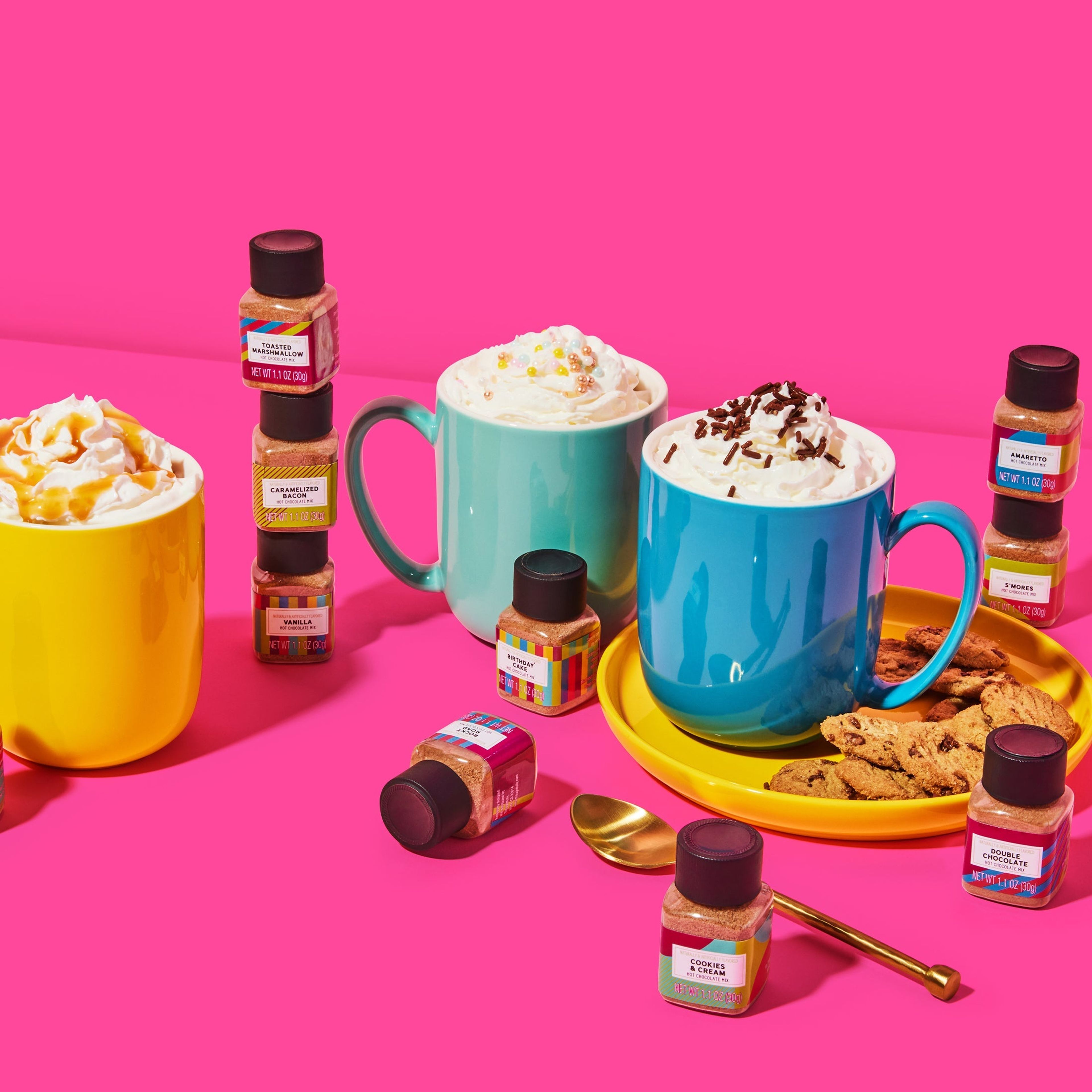 BomBombs Hot Chocolate Mix Sampler Gift Set of 16