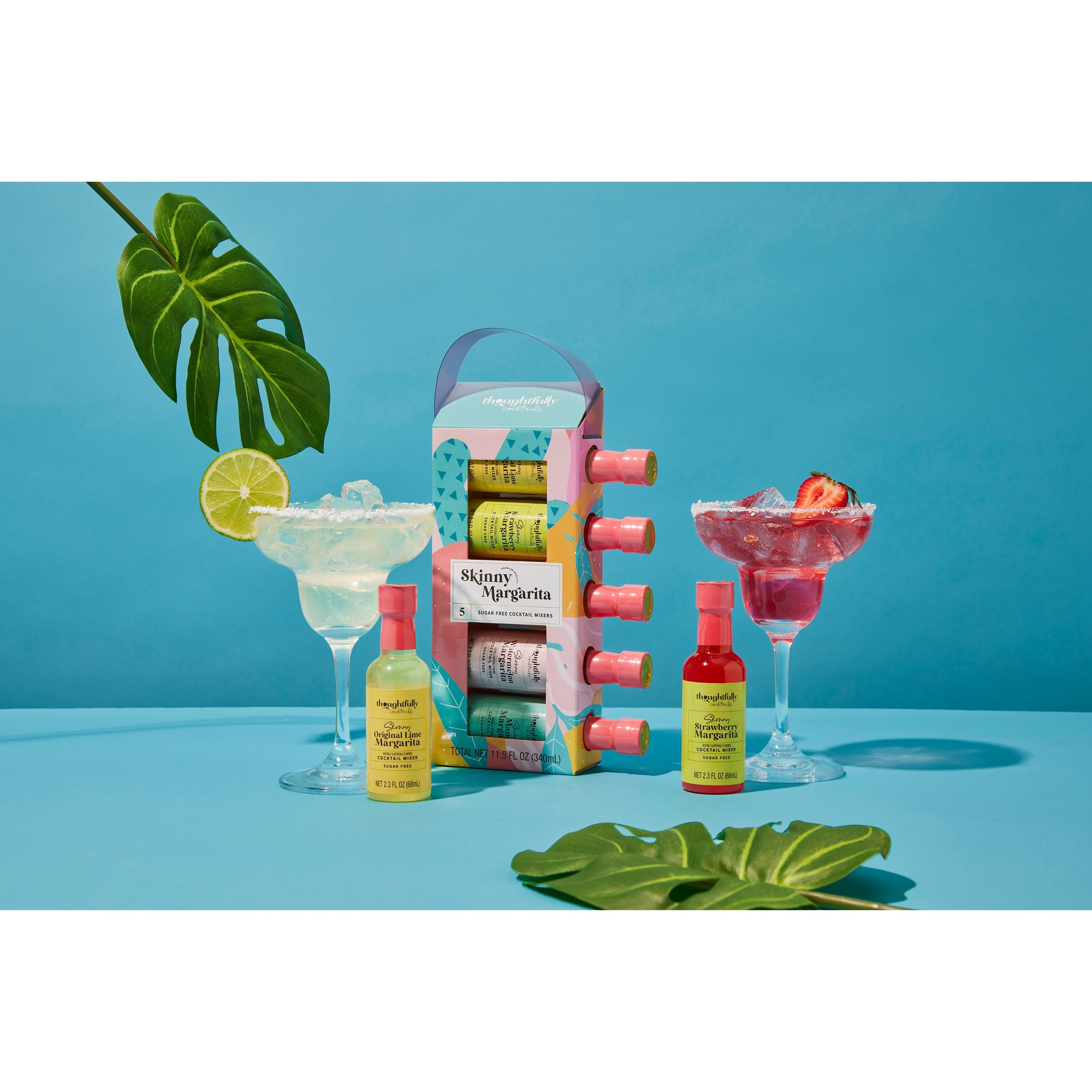 Skinny Margarita Cocktail Mixers, Set of 5
