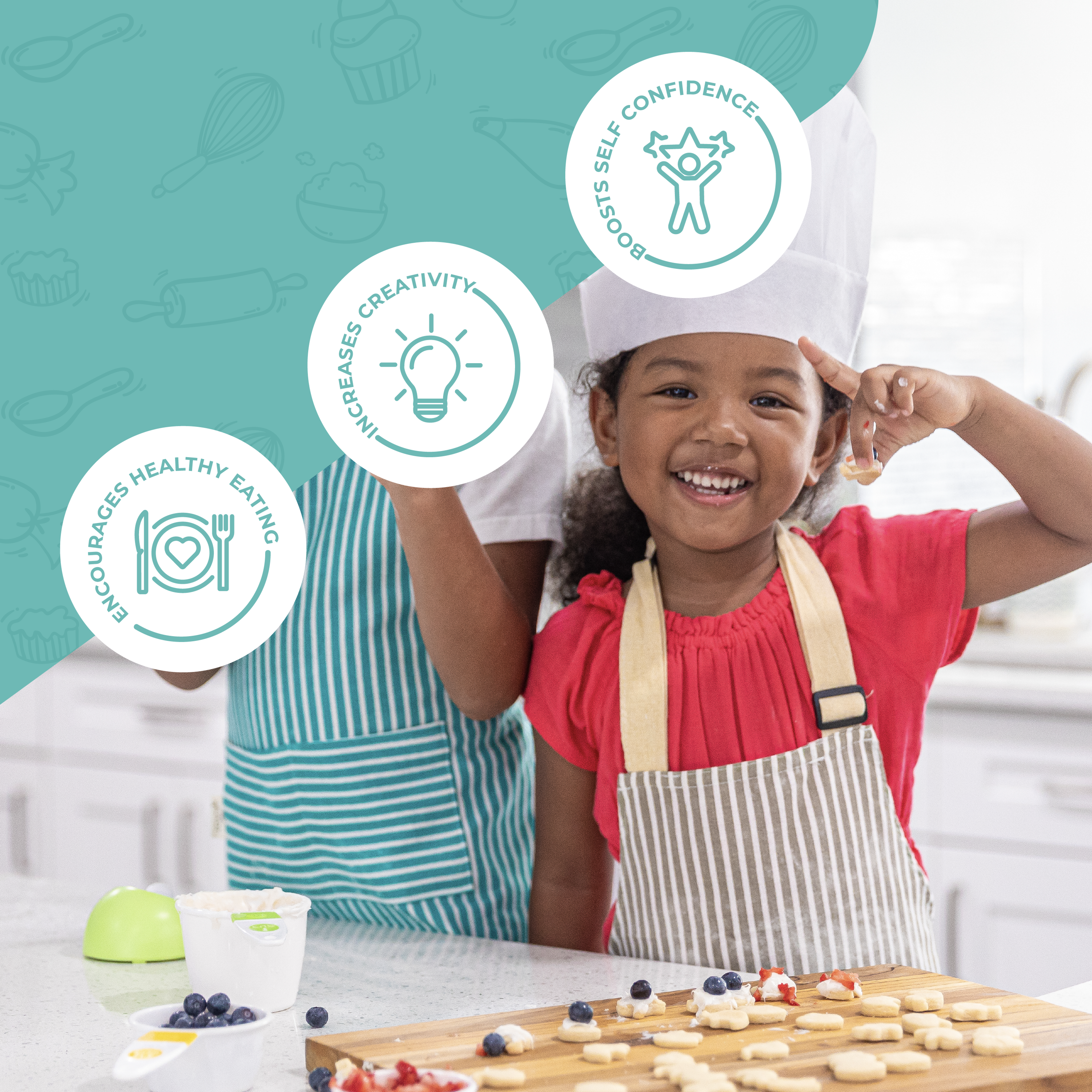Tovla Jr. Complete Cooking and Baking Set for Kids