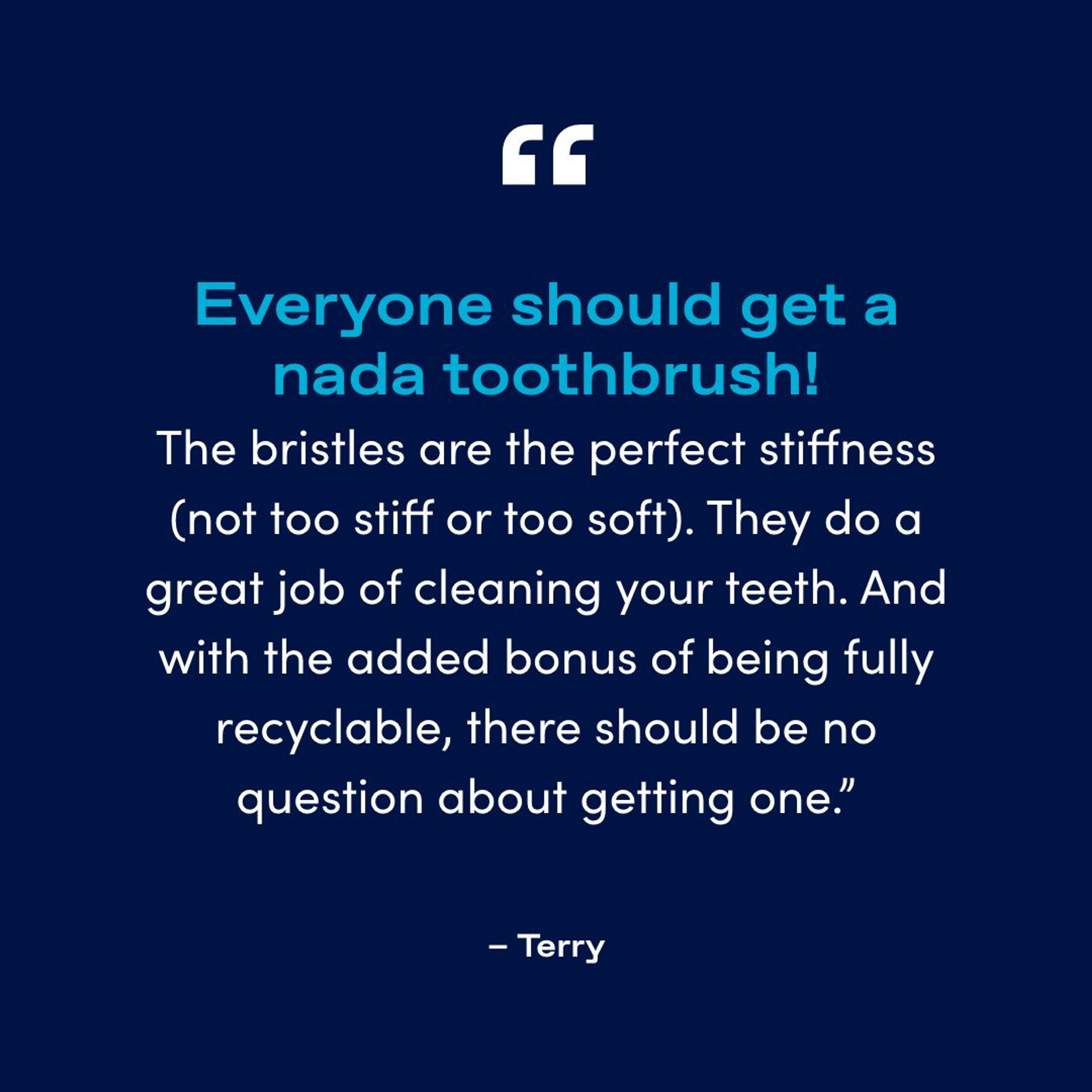 Medium Nada Toothbrush Heads