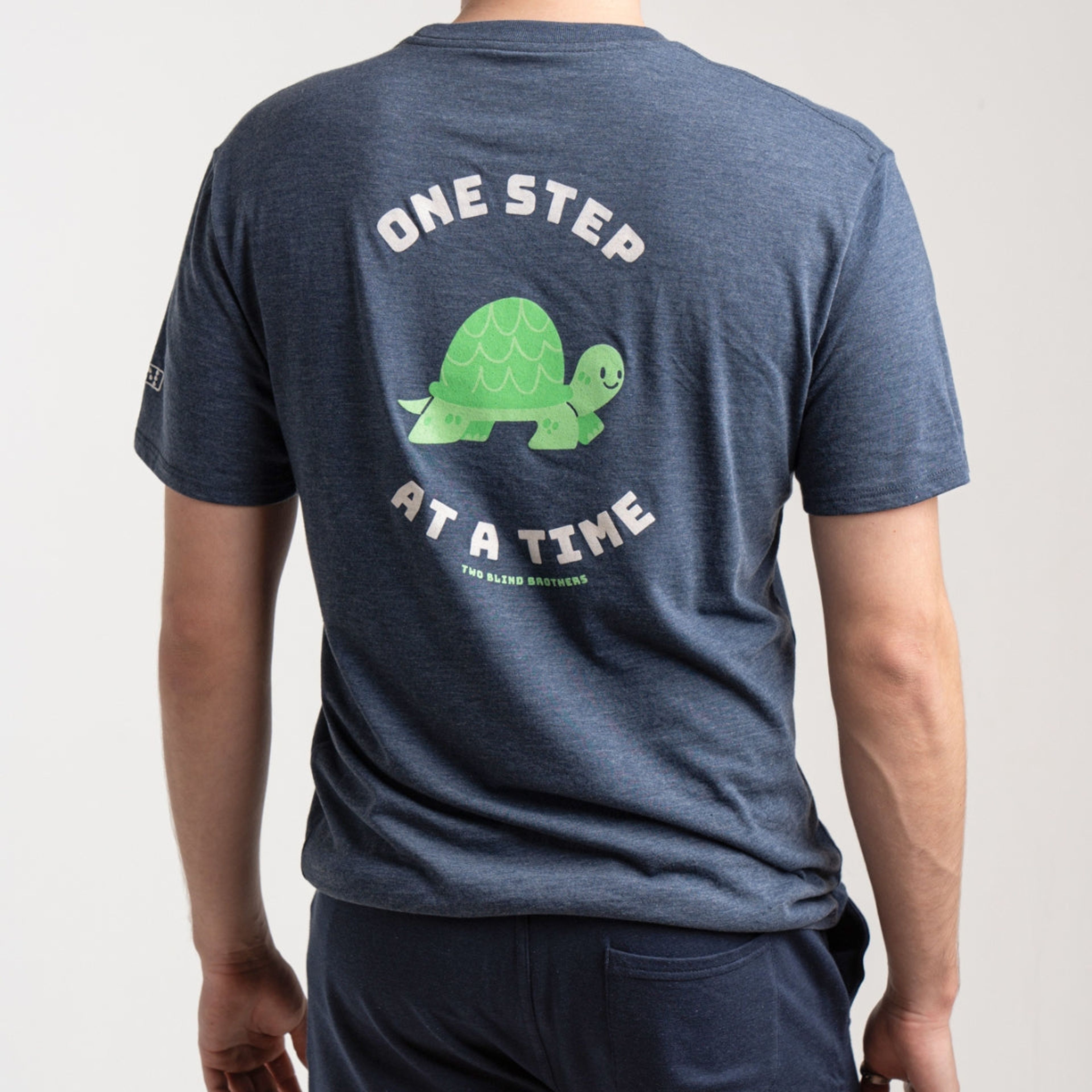 Men's "One Step at a Time" Graphic Crewneck