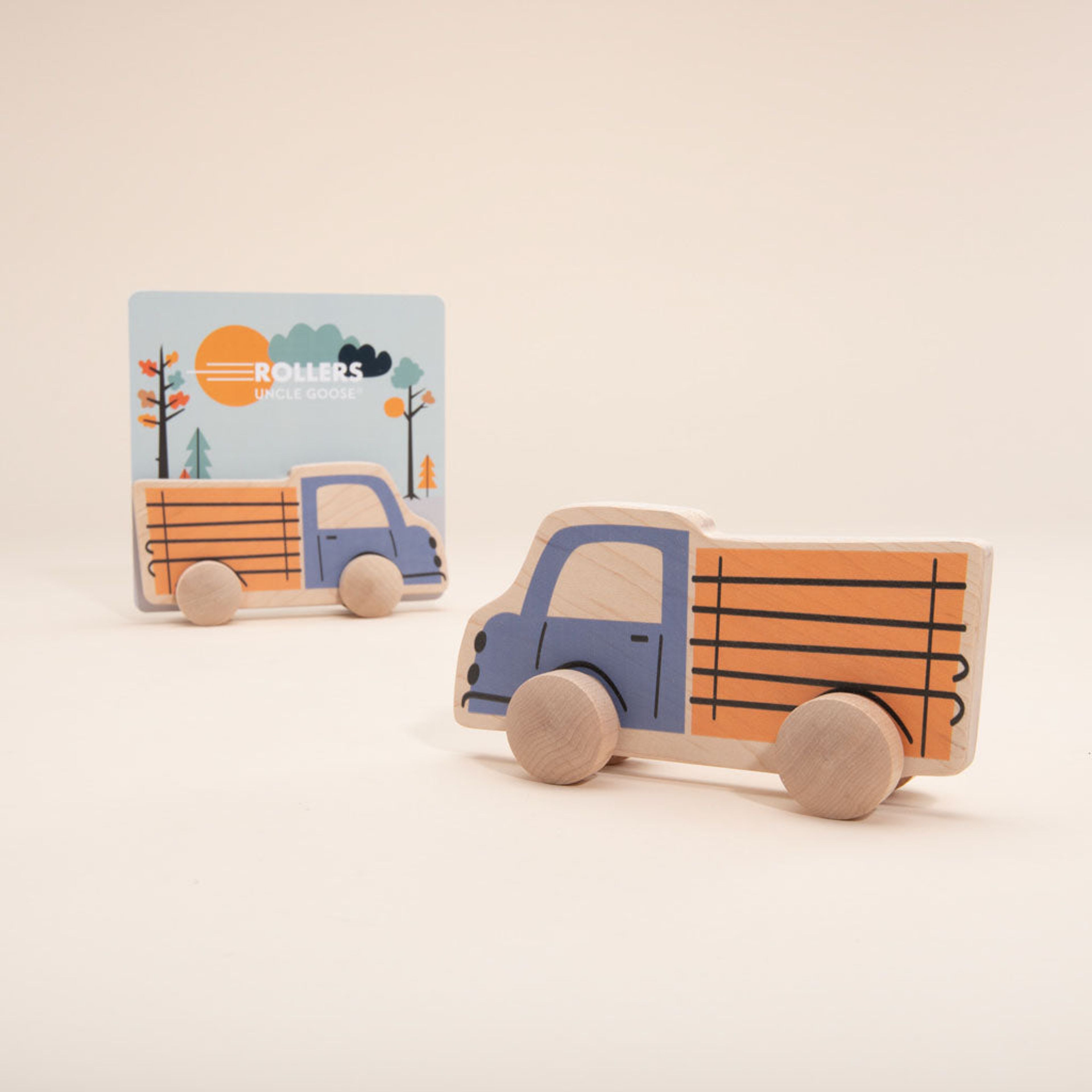 Uncle Goose Auto Roller - Flatbed Truck
