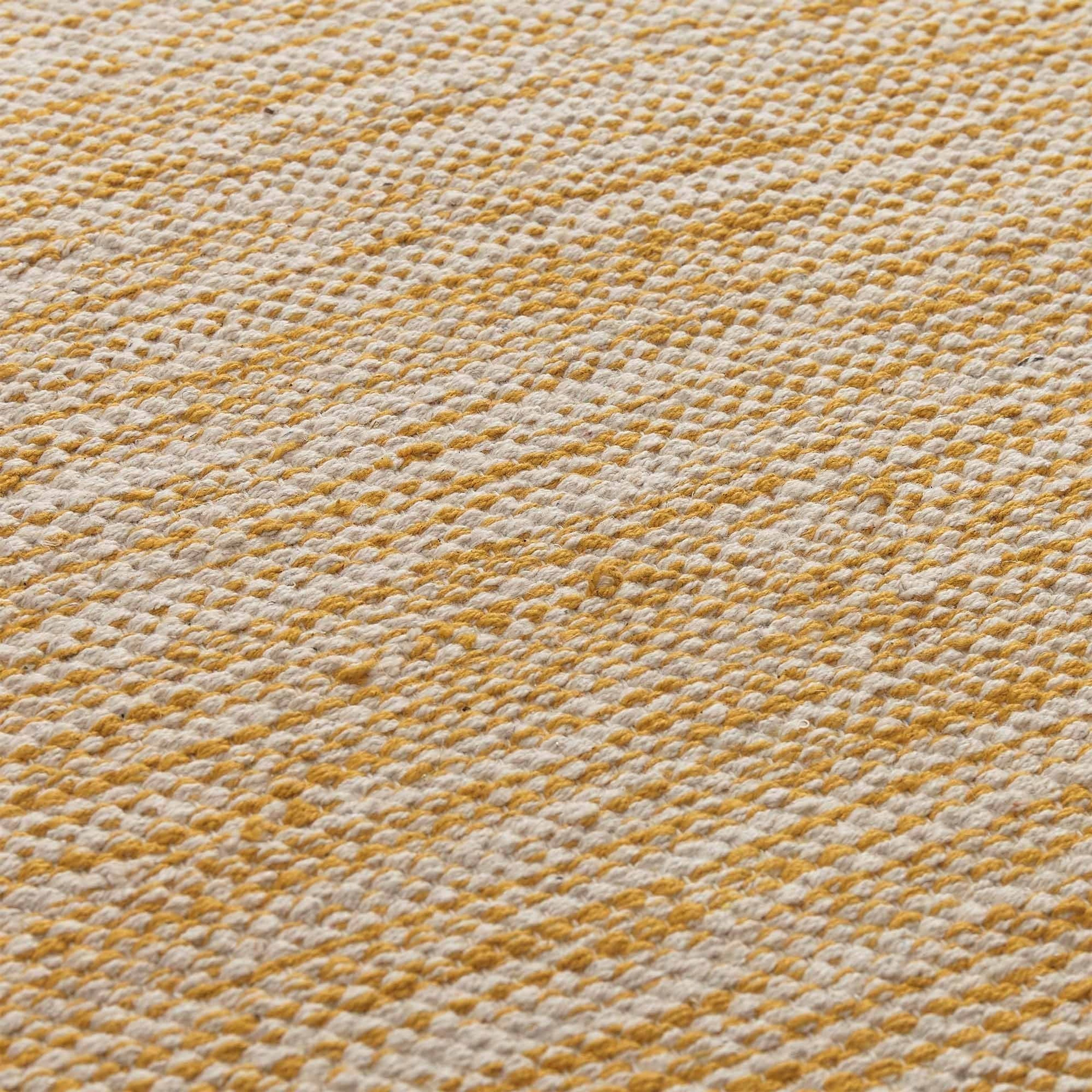 Ziller Rug [Bright mustard/Natural white]