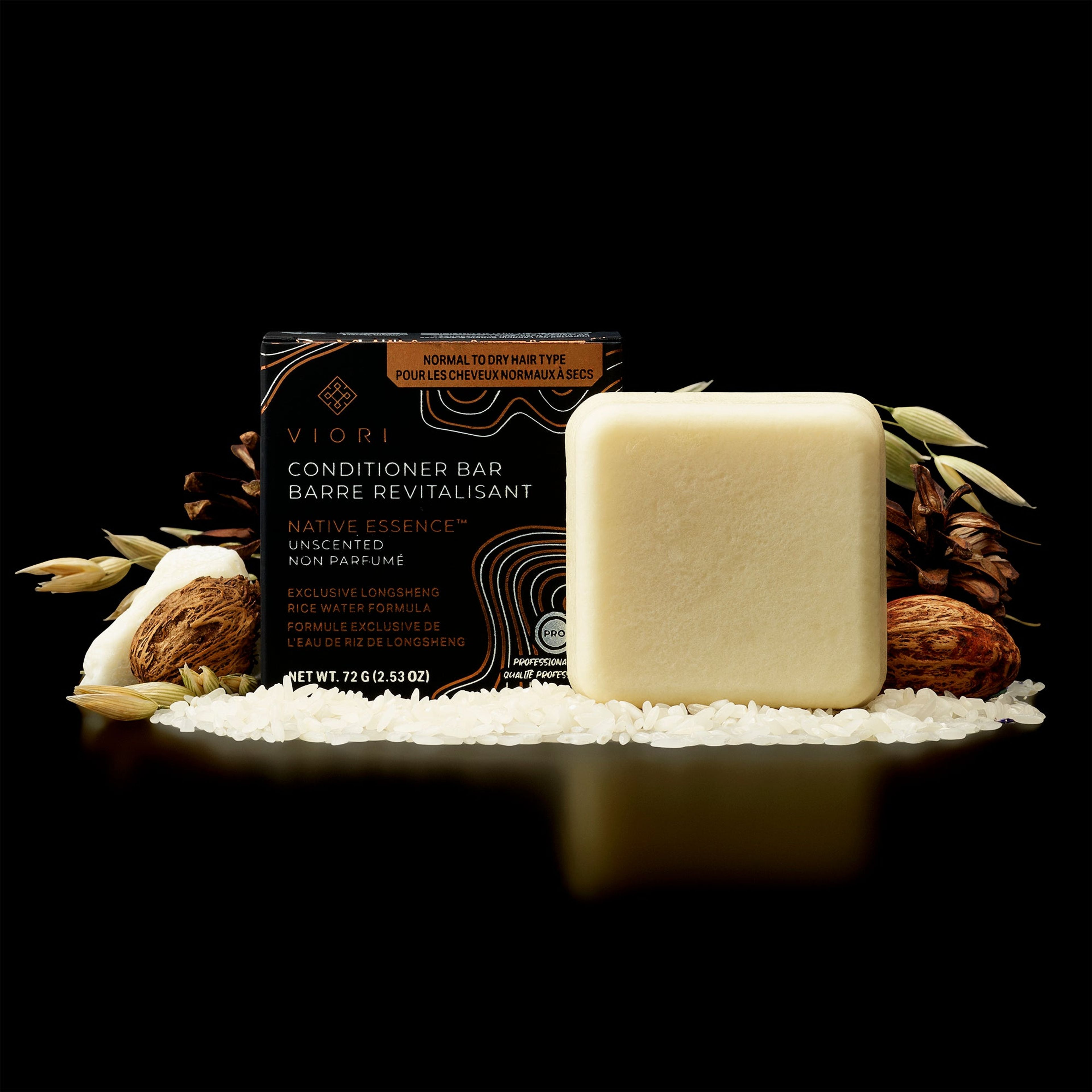 Conditioner Hair Bar Native Essence Unscented *Normal to Dry Hair & Sensitive Scalp*