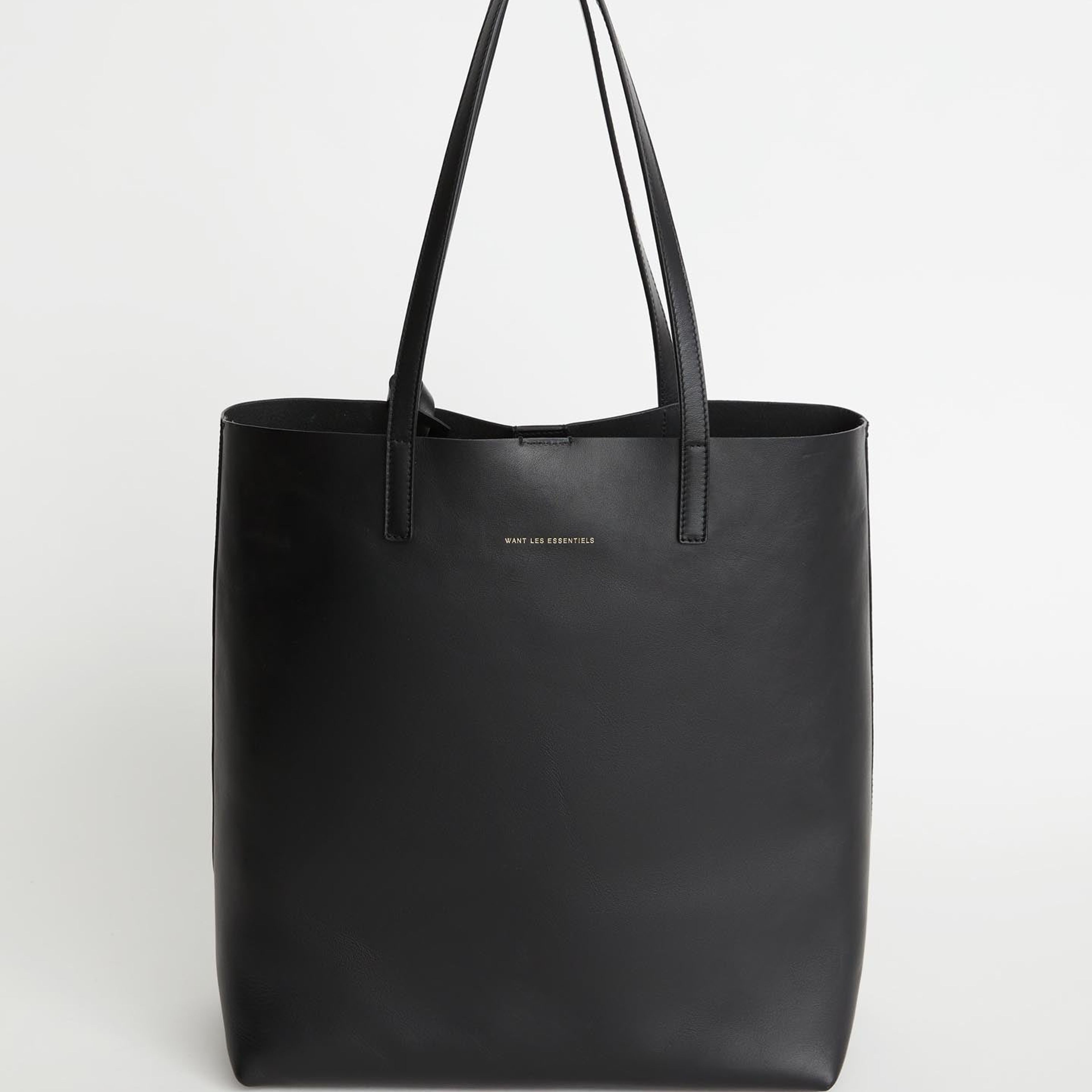Logan Vertical Leather Tote