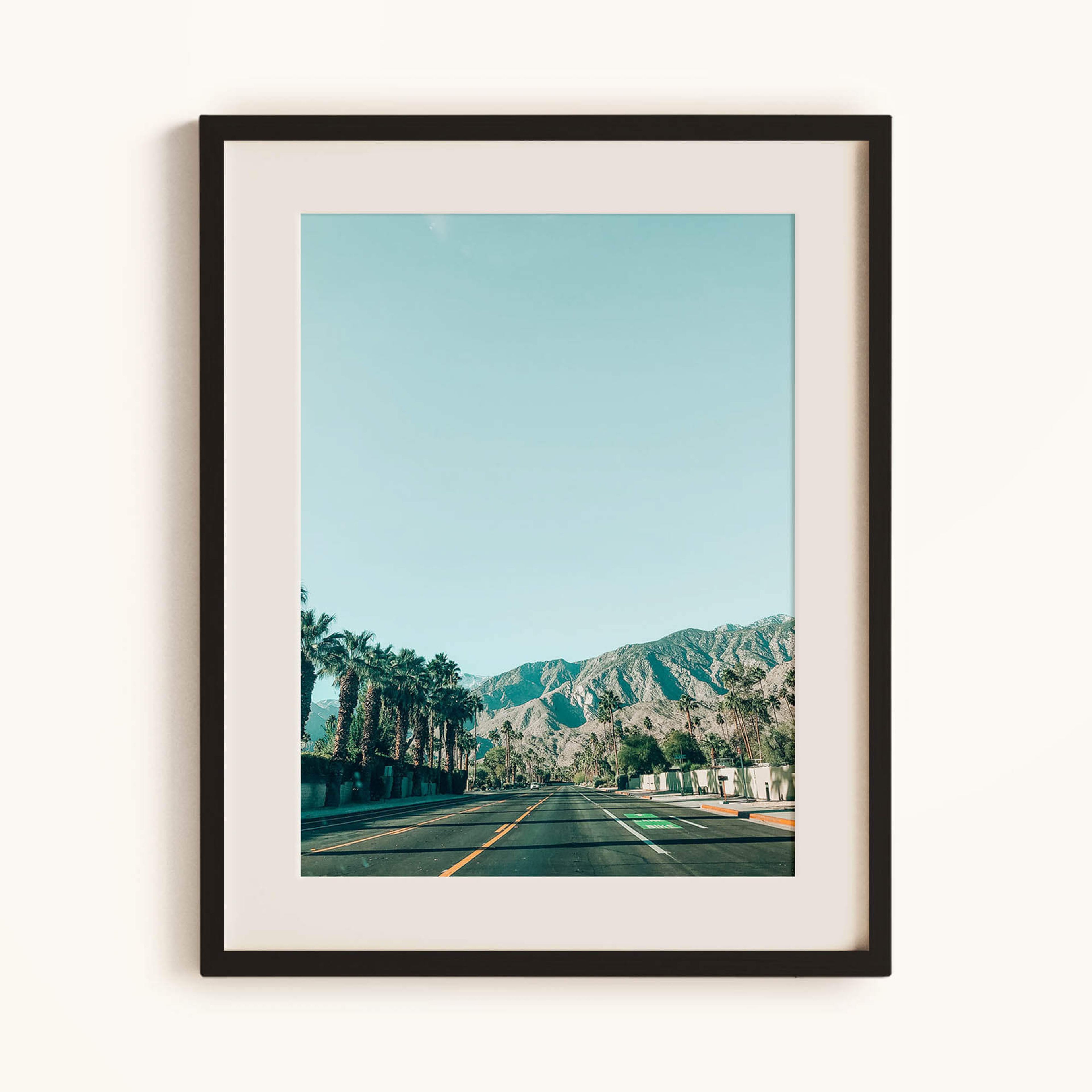 Highway 101 Palm Springs Print