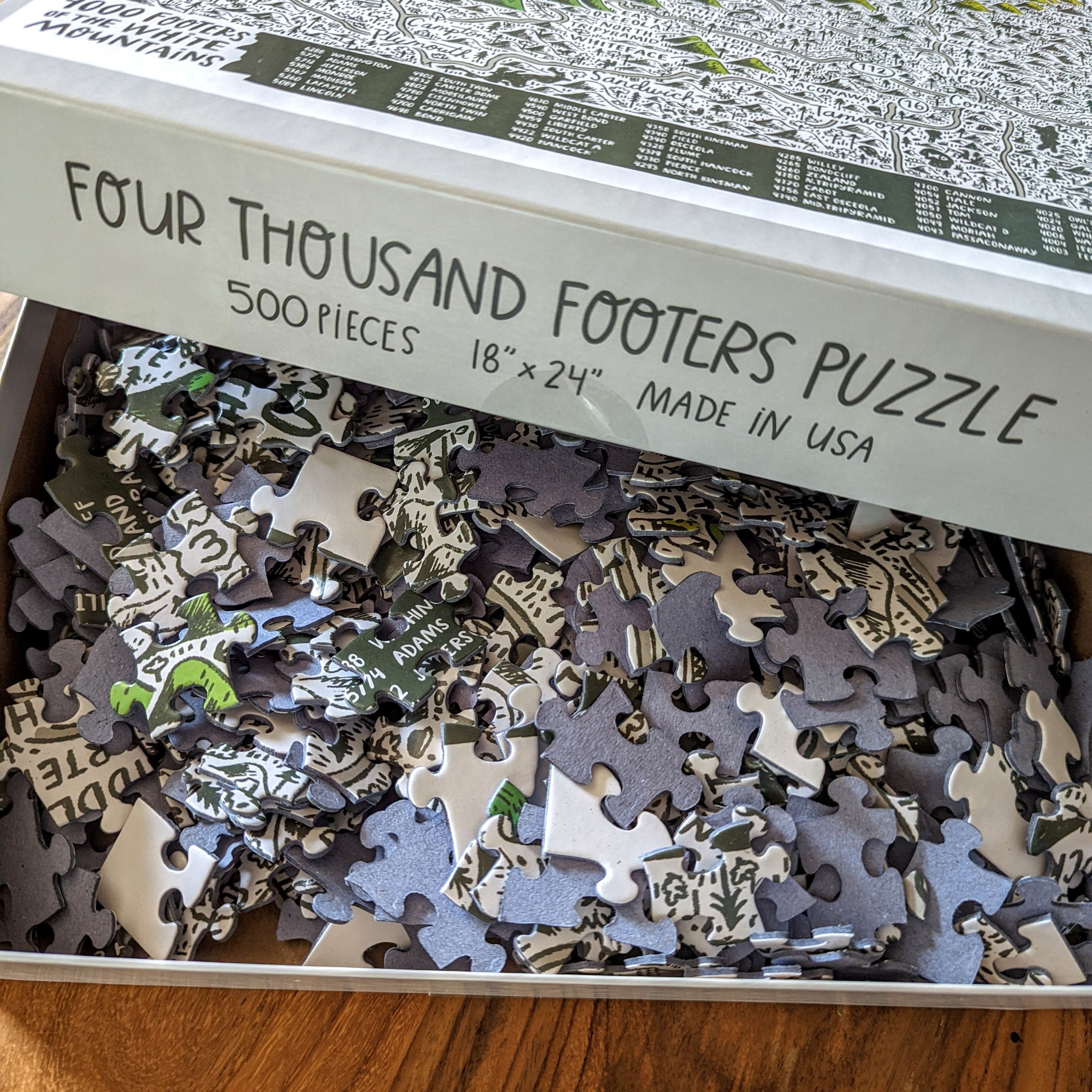 4000 Footers Puzzle