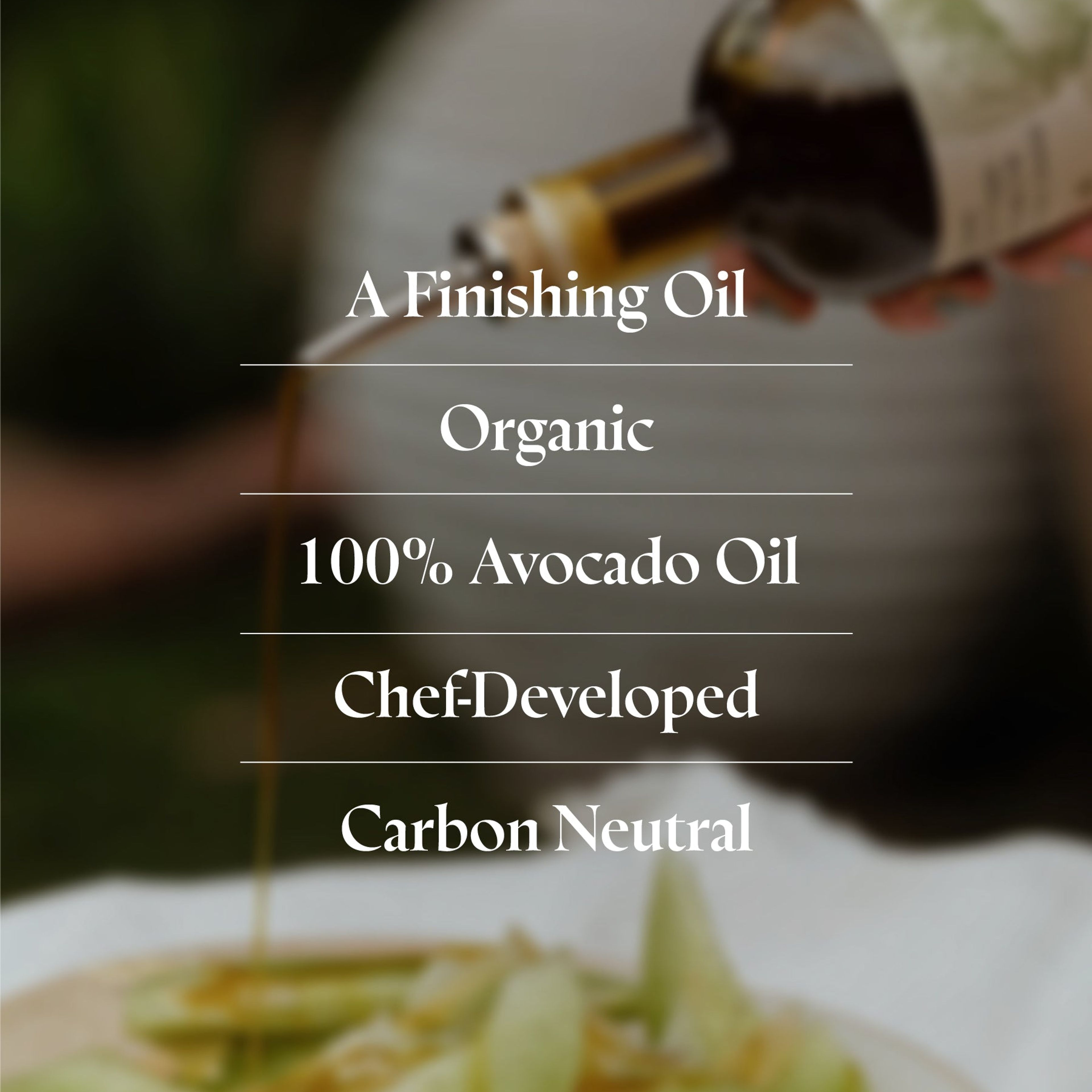 Organic Extra Virgin Avocado Oil