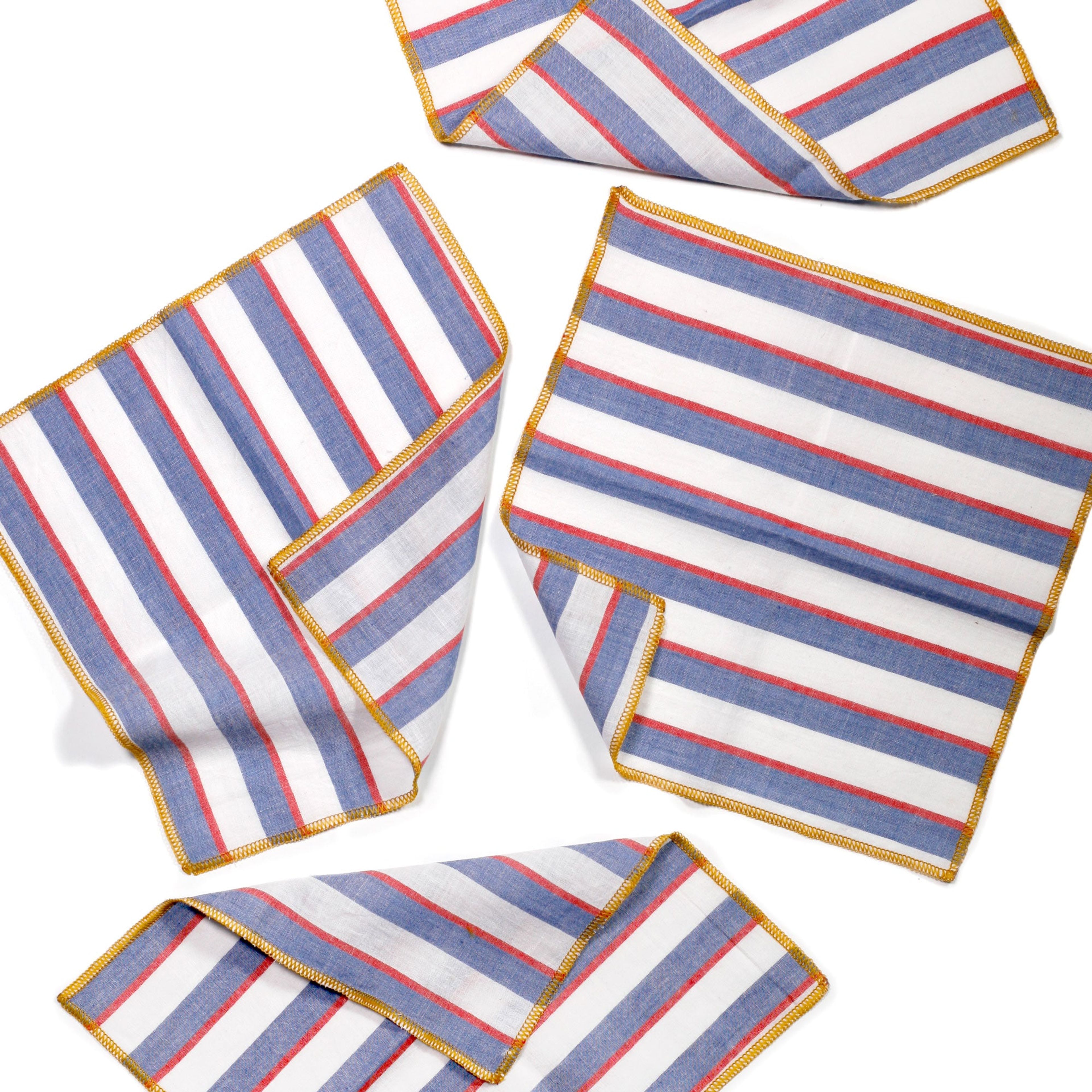 Table for 4 Bundle: Mondrian Cloth Napkins
