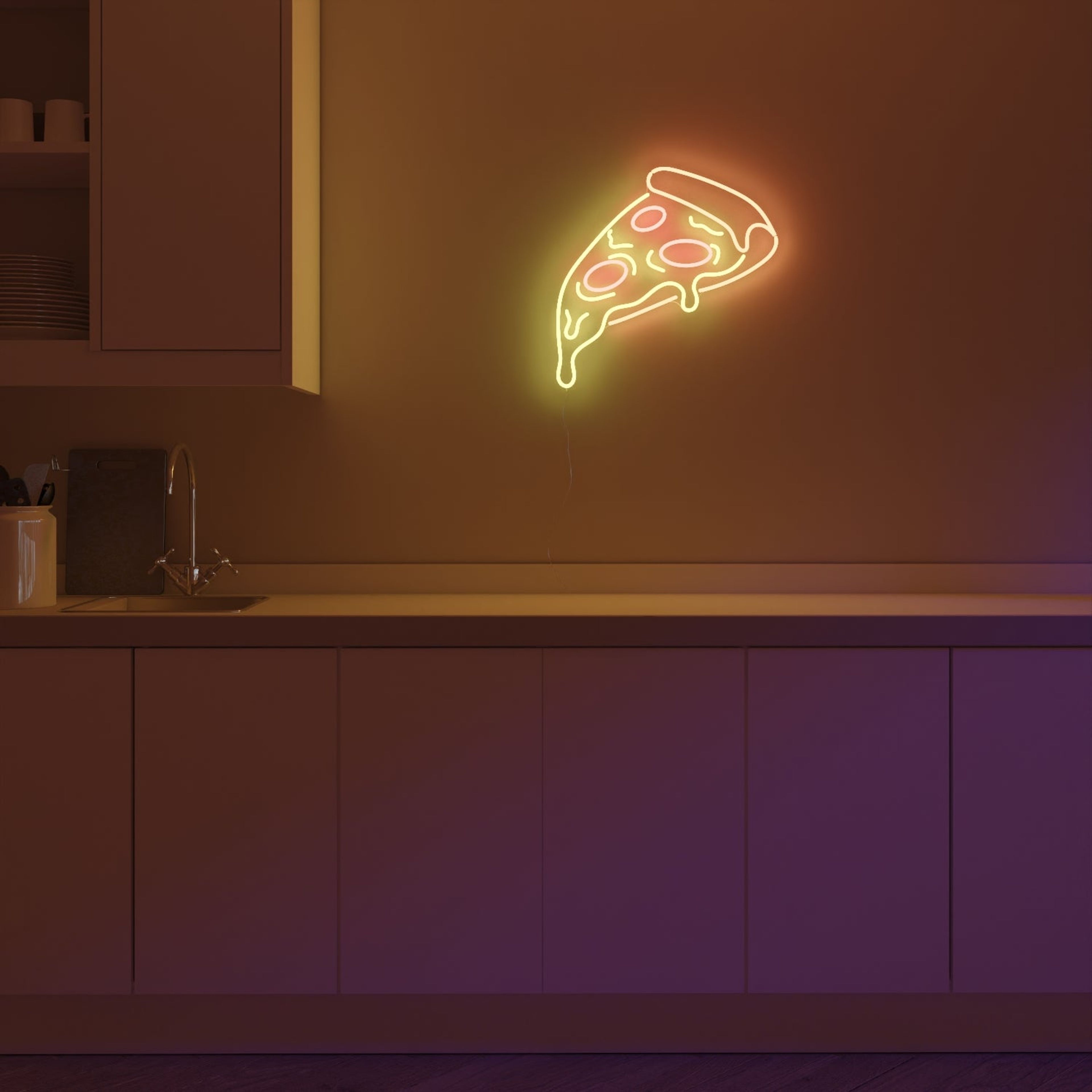 Pizza - LED neon sign