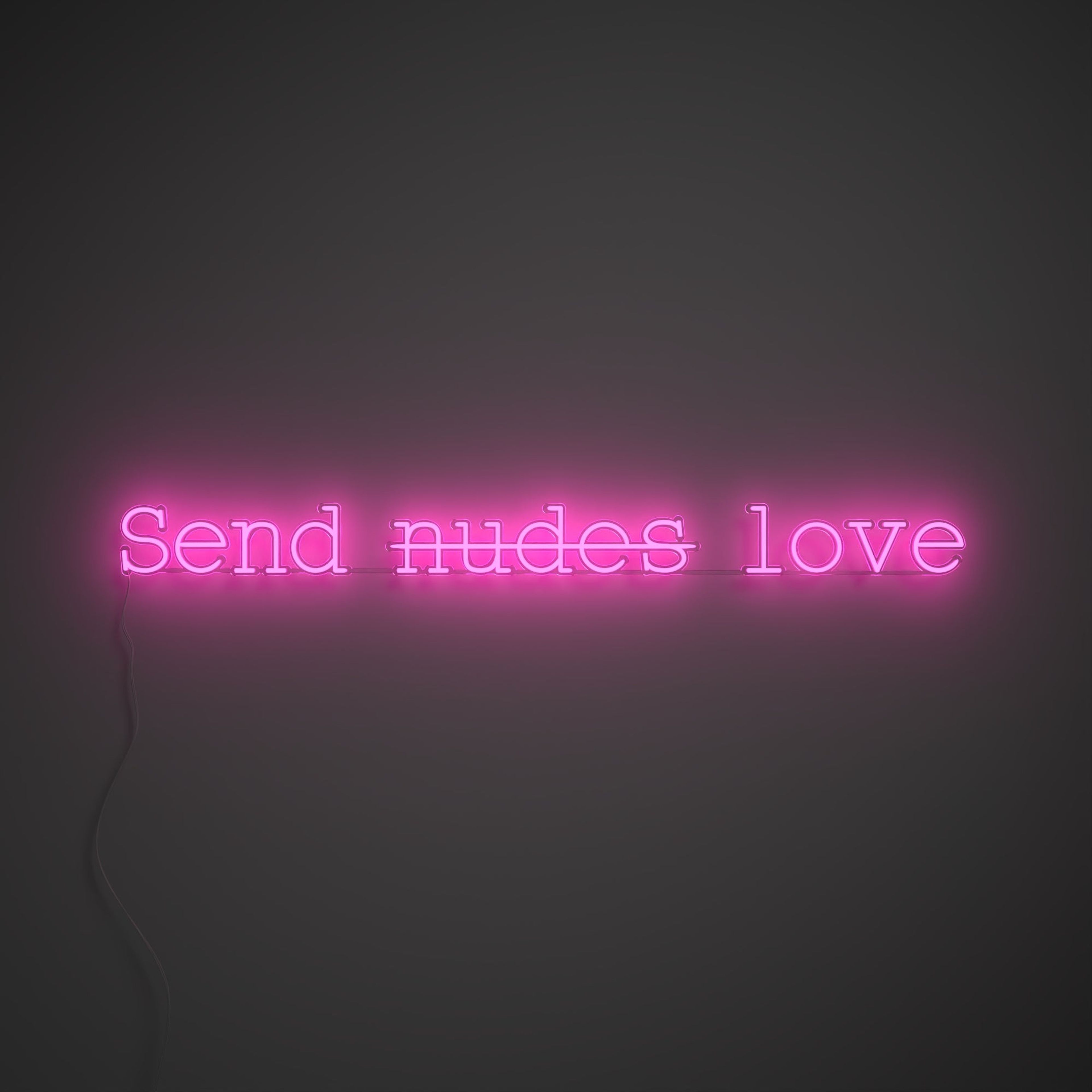 Send love - LED neon sign
