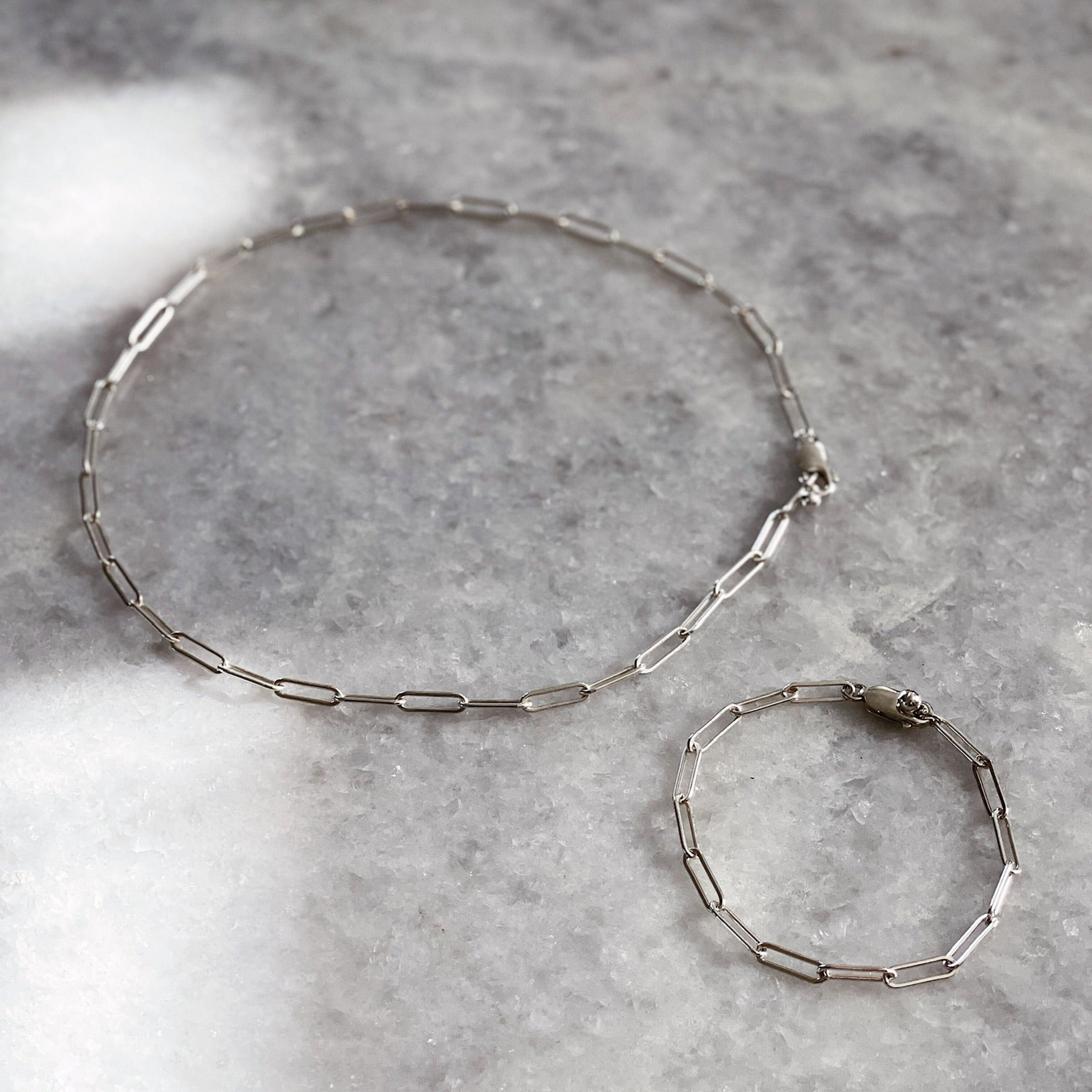 The Modern Chain Bracelet - Silver