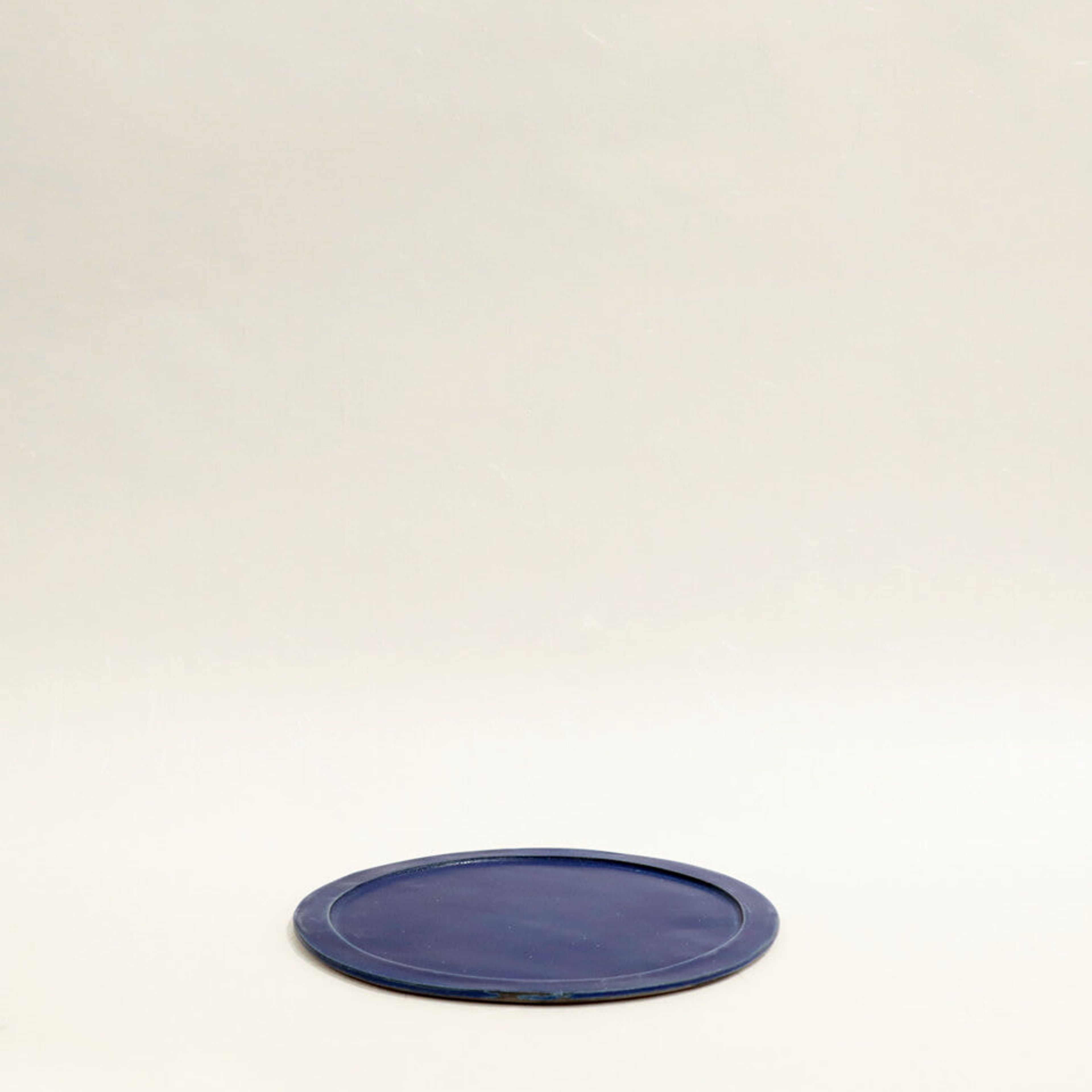 Indigo Medium Slate Round Plate