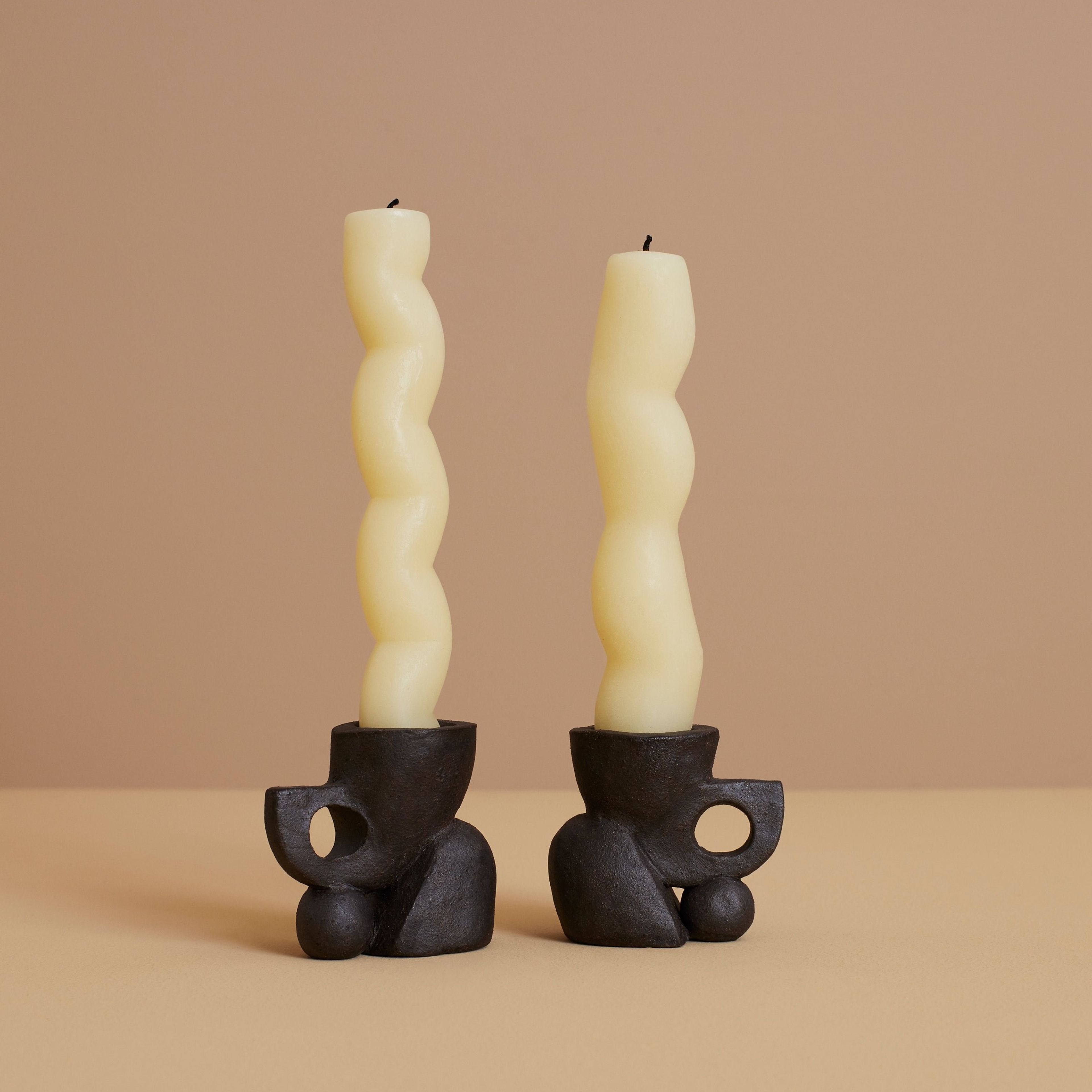 Build Twin Candle + Candlestick Holder