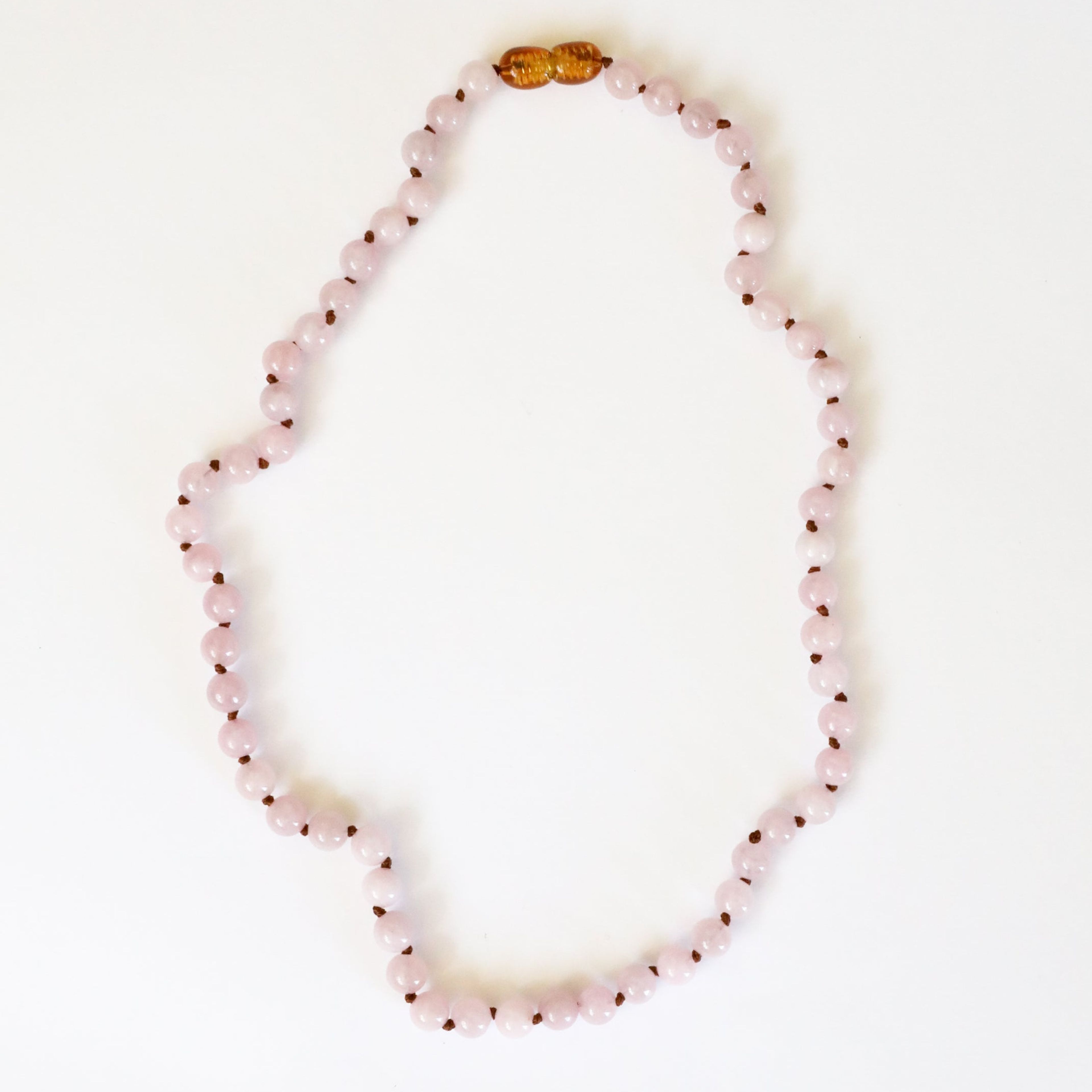 Pure Gemstone + Rose Quartz || Necklace