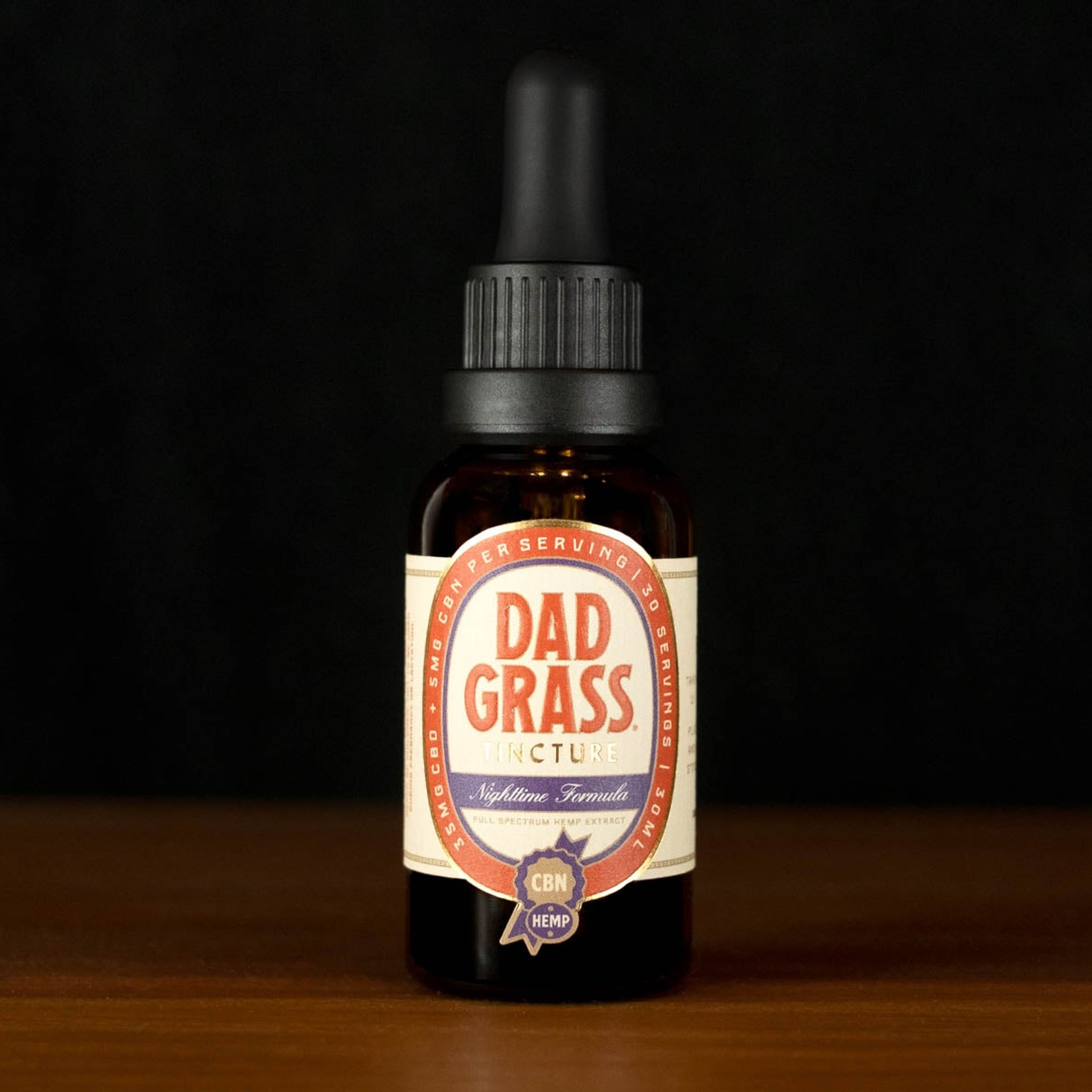 Dad Grass Nighttime Formula CBD + CBN Tincture