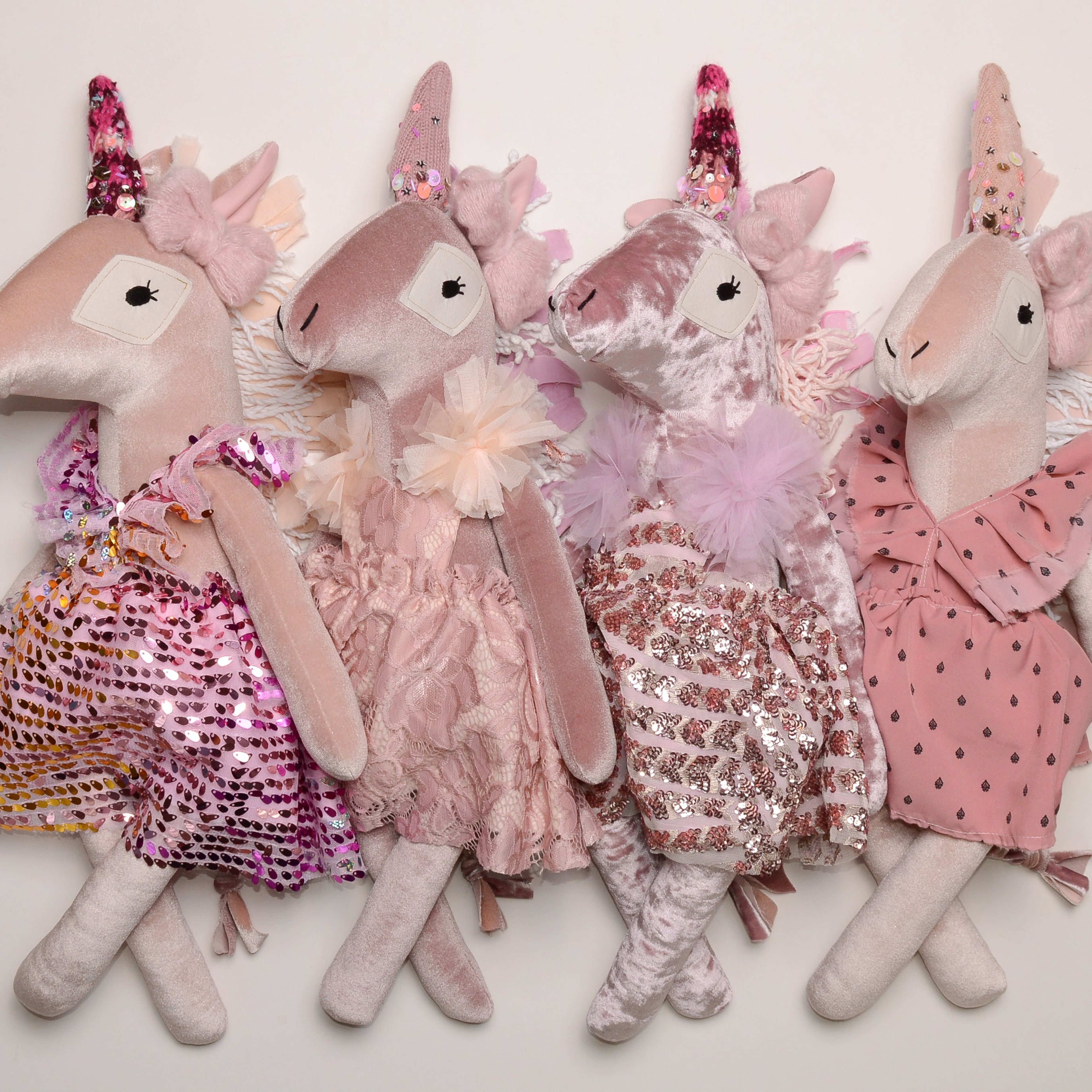 2022 Valentine Couture Unicorn Art Doll // Blush Lace