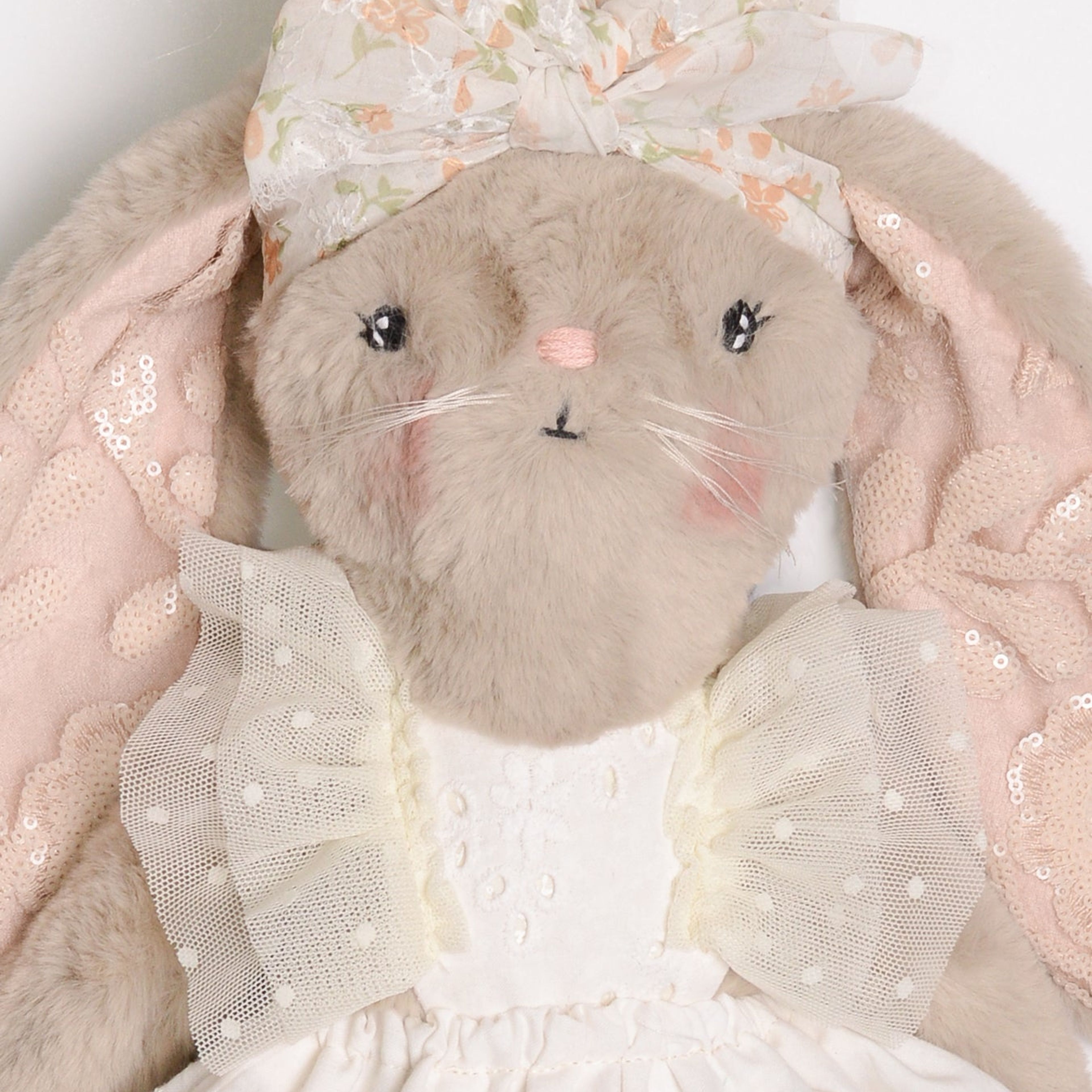 Wonder-Filled Snuggle Bunny // Ivory Eyelet