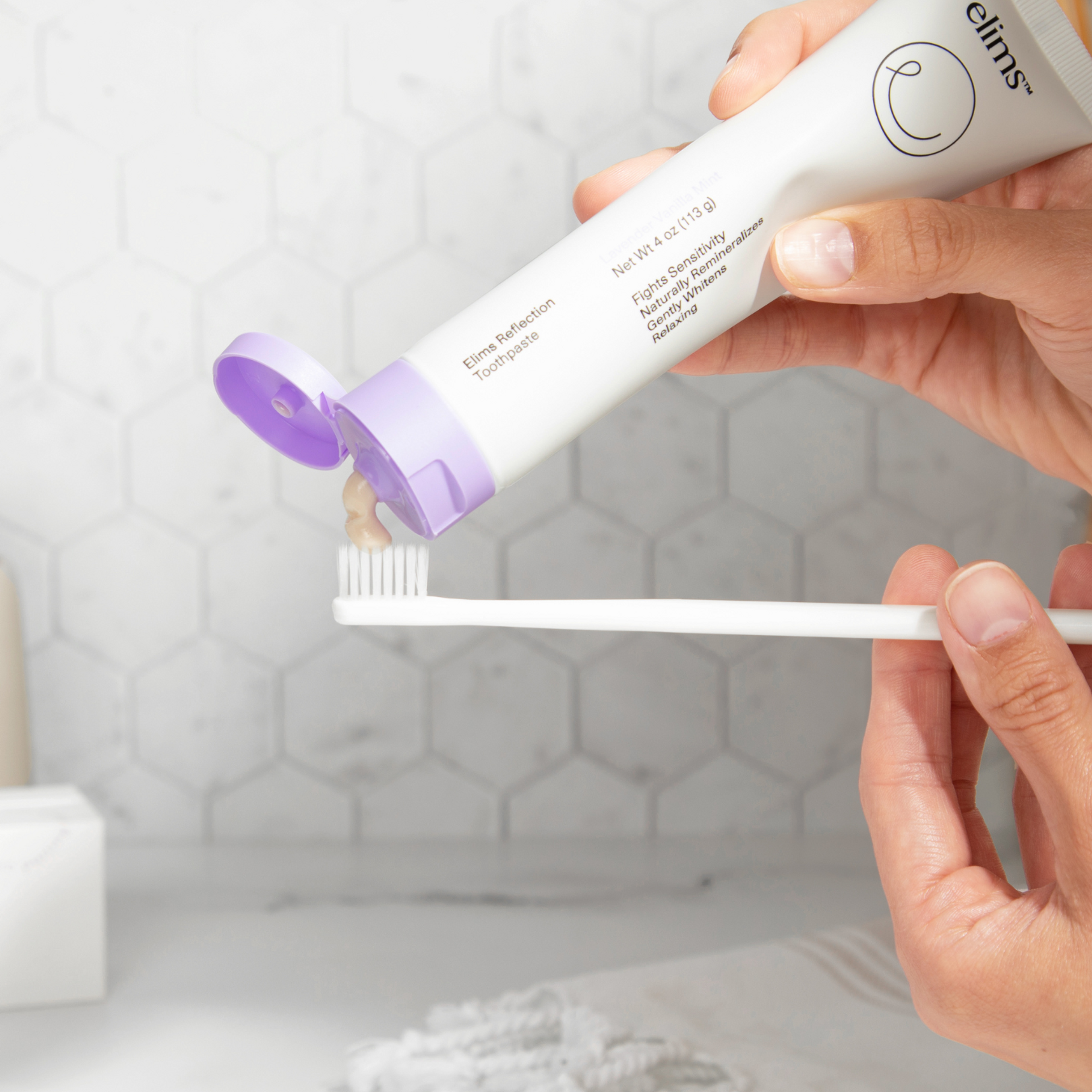HOME & AWAY: Lavender Vanilla Mint Toothpaste