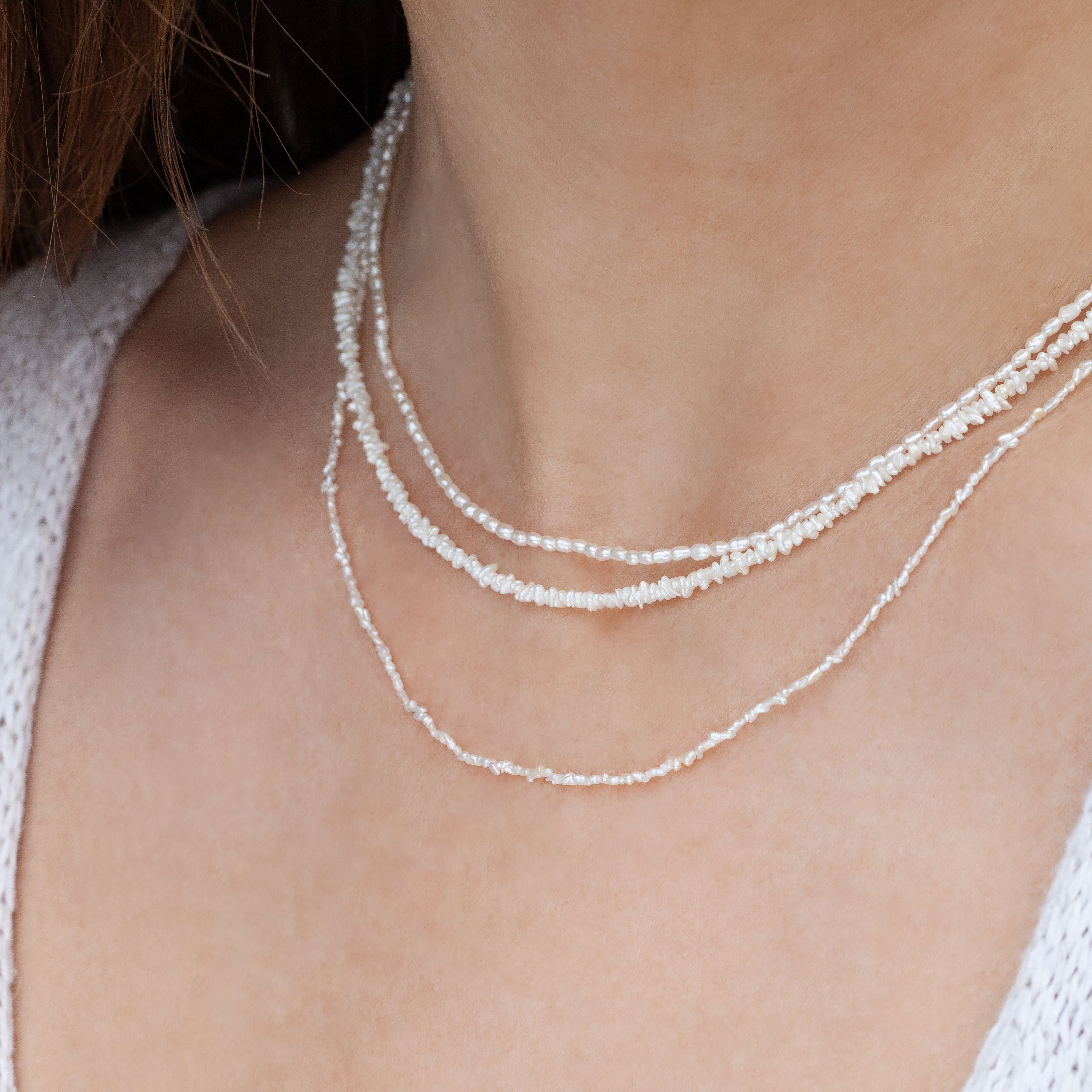 Freshwater Seed Pearl Necklace