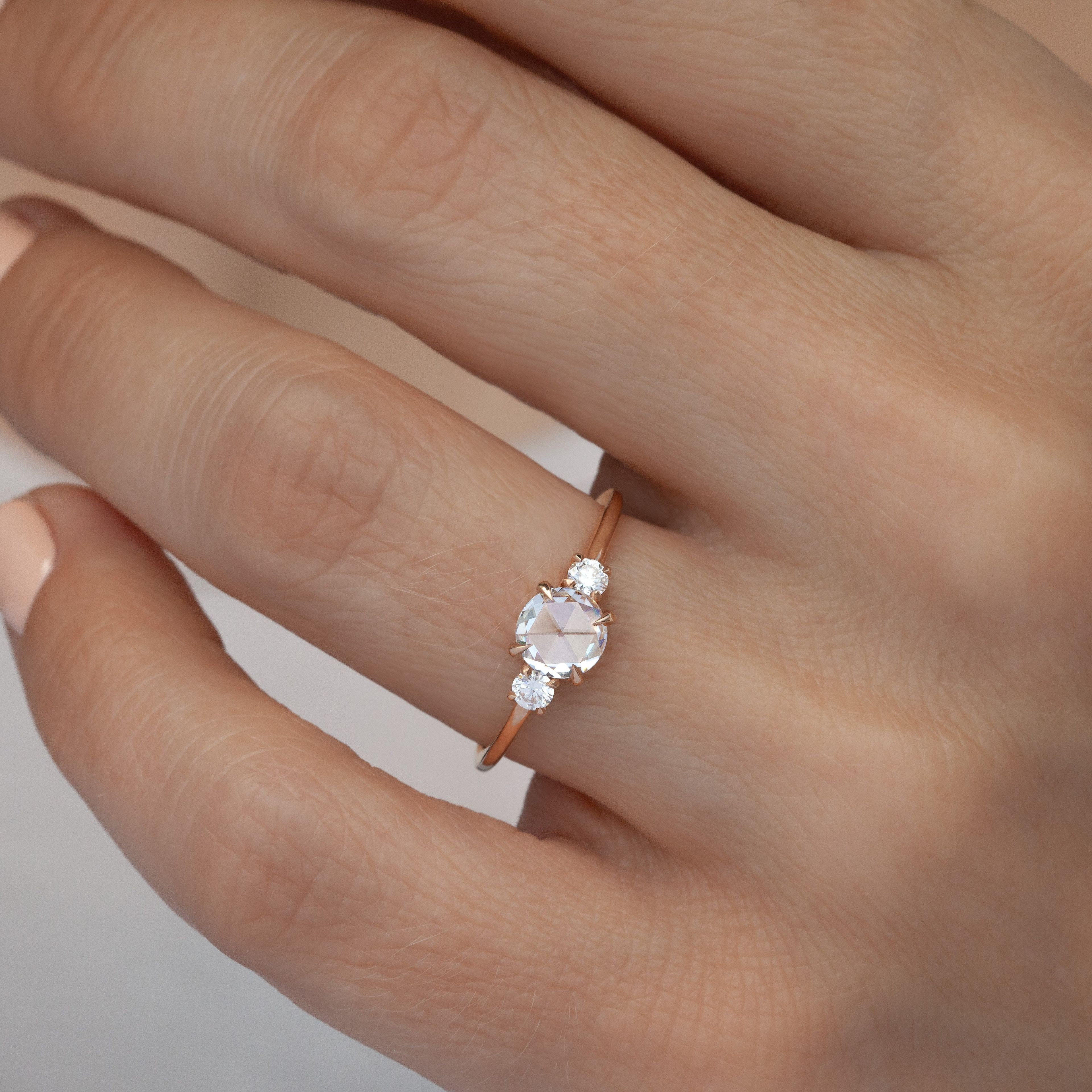Stella Rose Cut Diamond Ring